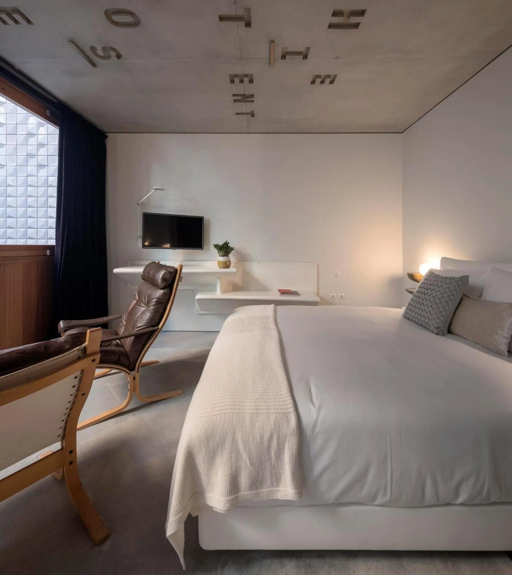 Bed in Hotel Tipografia do Conto by Casa do Conto