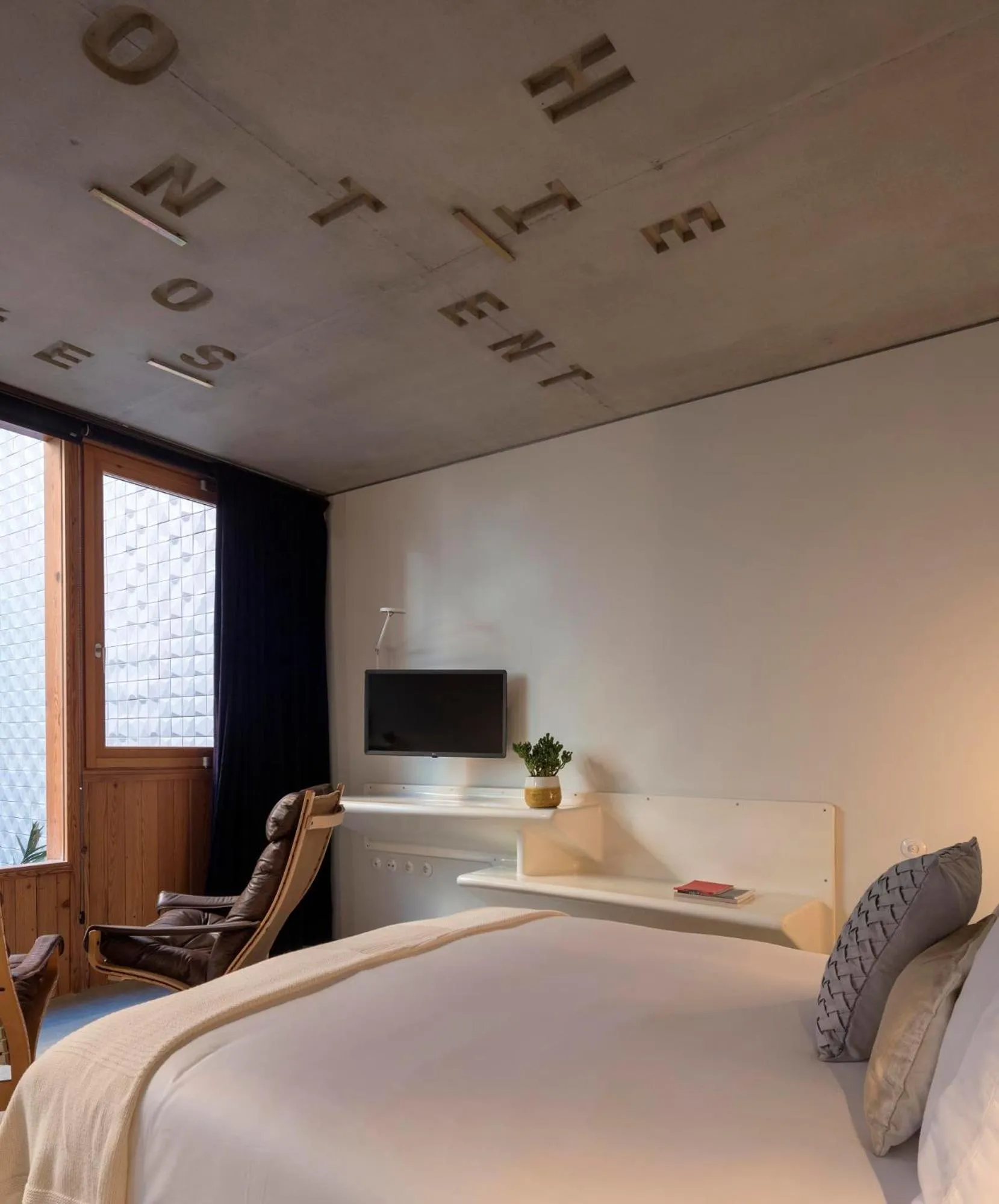 Bed in Hotel Tipografia do Conto by Casa do Conto