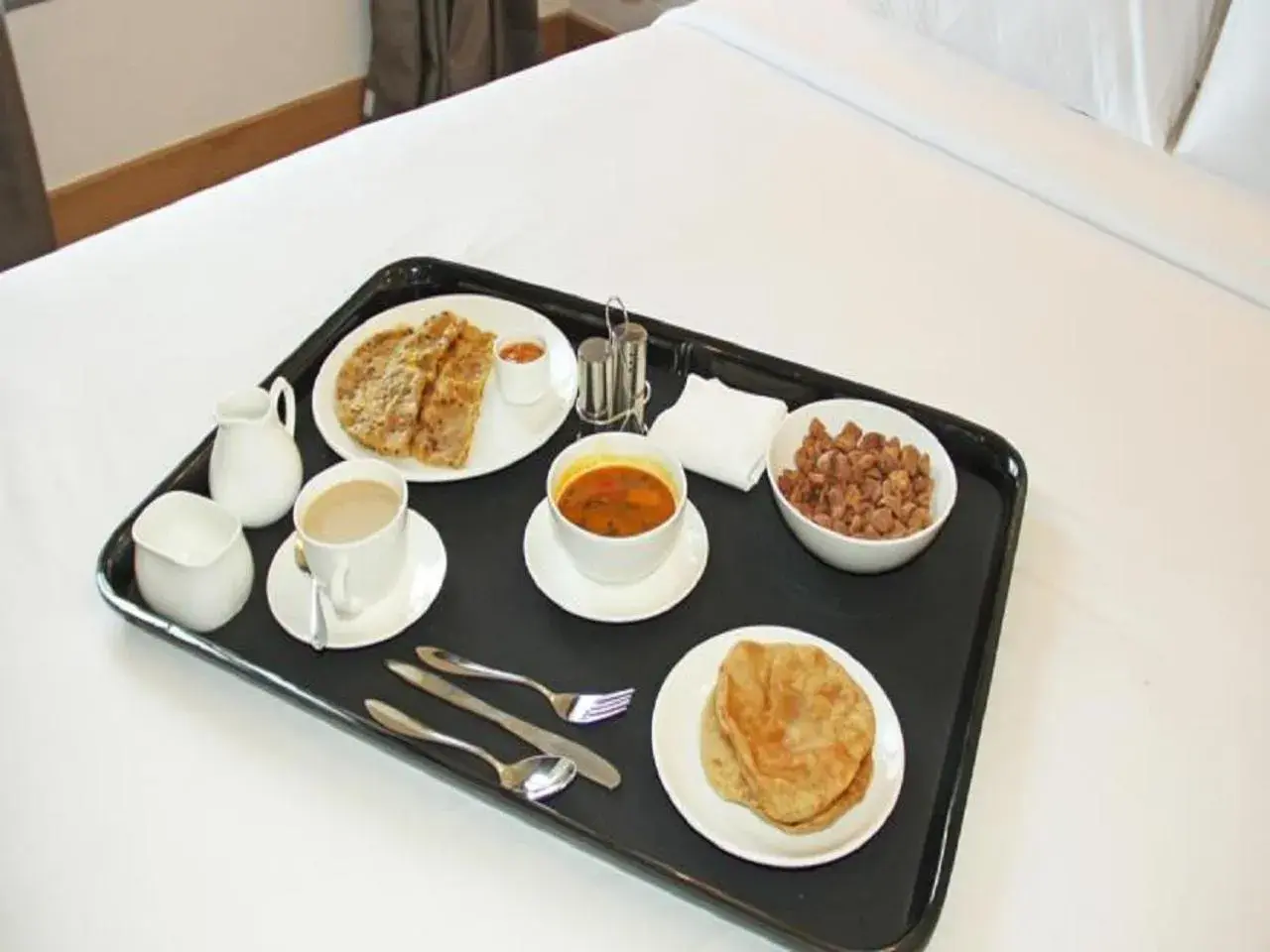 Breakfast in Vandana Residency Breakfast in Vandana Residency