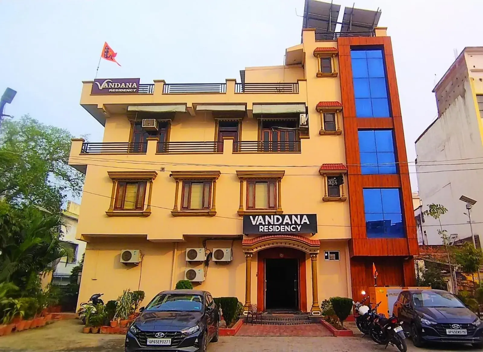 Property building in Vandana Residency Property building in Vandana Residency