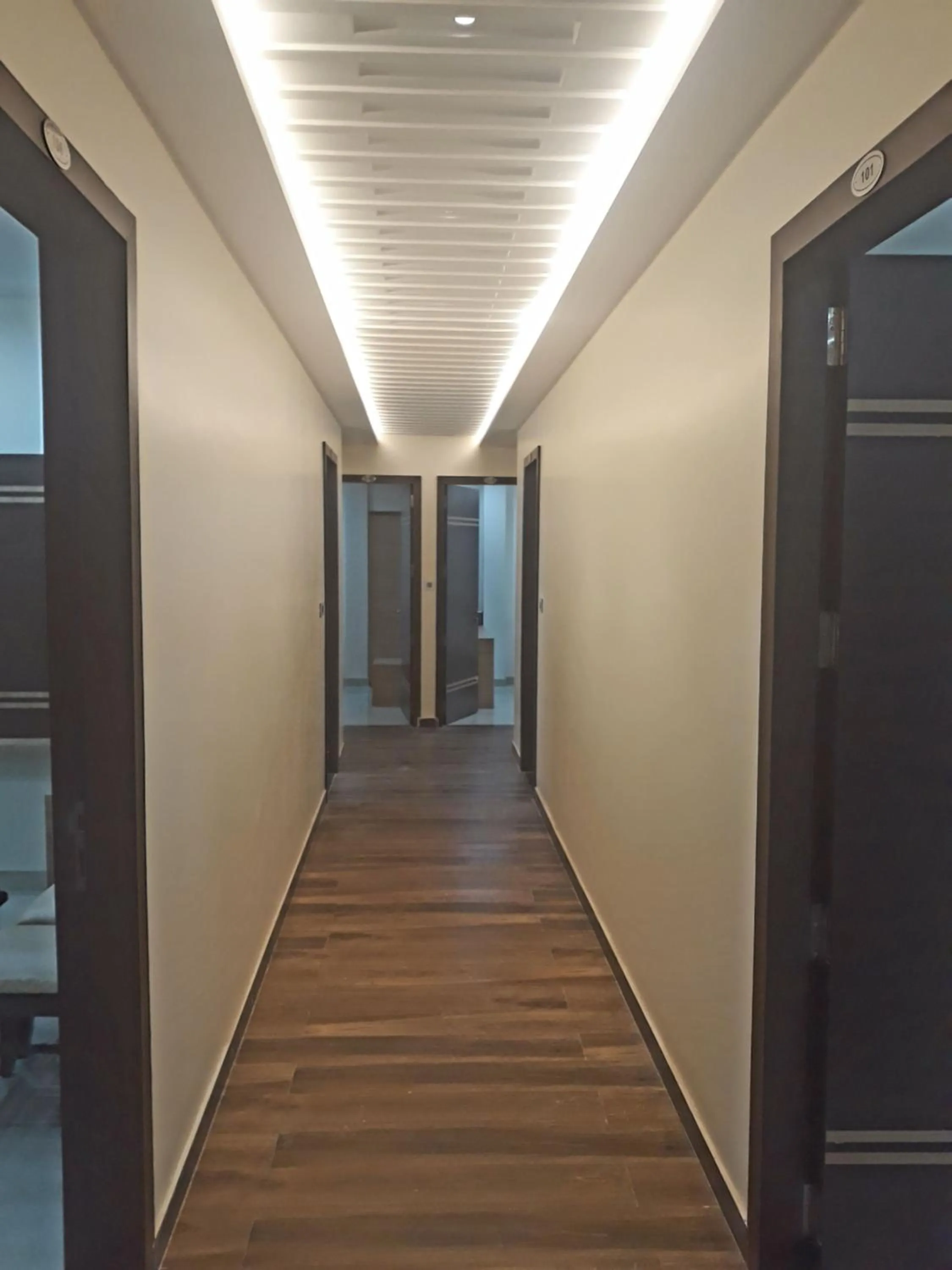 Floor plan in Vandana Residency