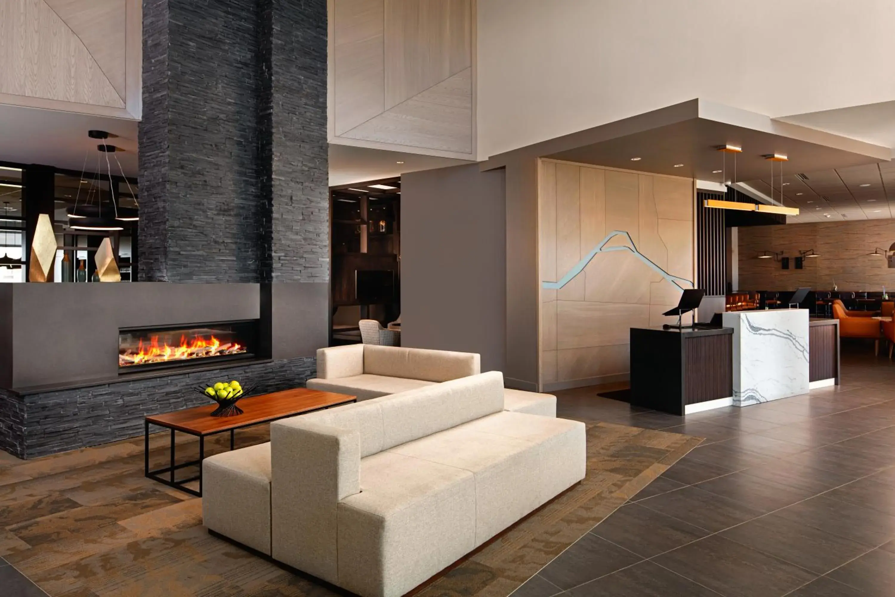 Lobby or reception in Hyatt Place Calgary Airport Lobby or reception in Hyatt Place Calgary Airport