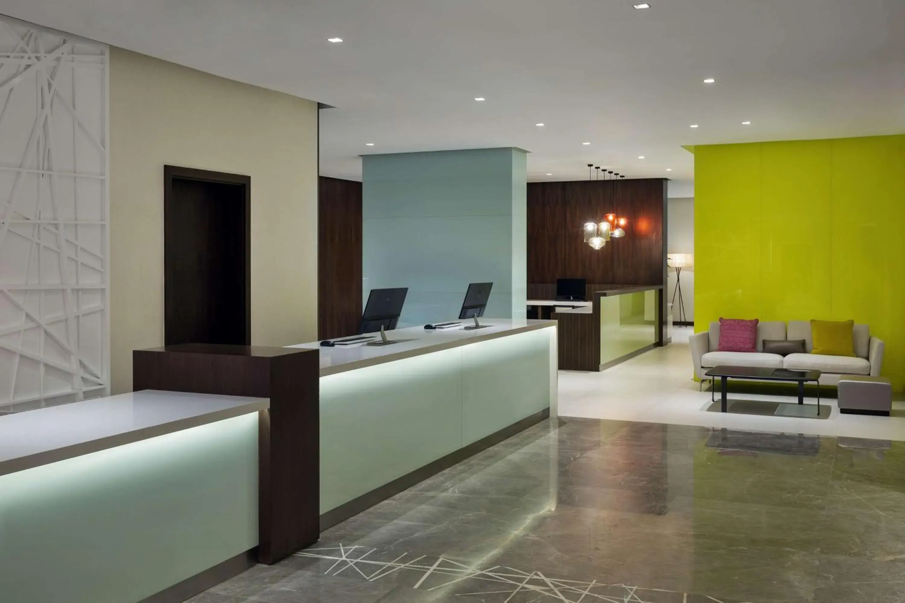 Lobby or reception in Hyatt House Jeddah Sari Street Lobby or reception in Hyatt House Jeddah Sari Street
