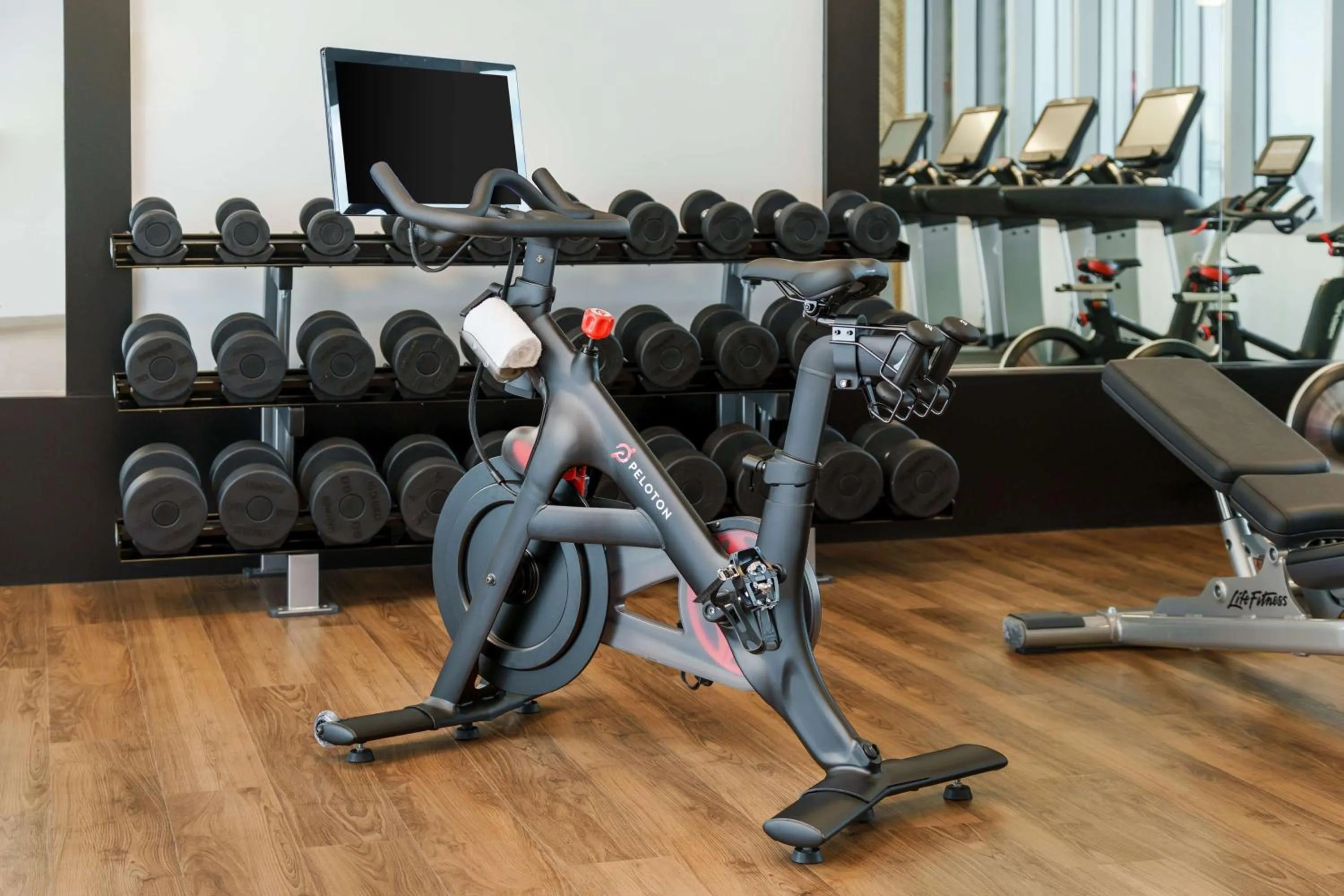 Fitness centre/facilities in Hyatt Centric Mountain View