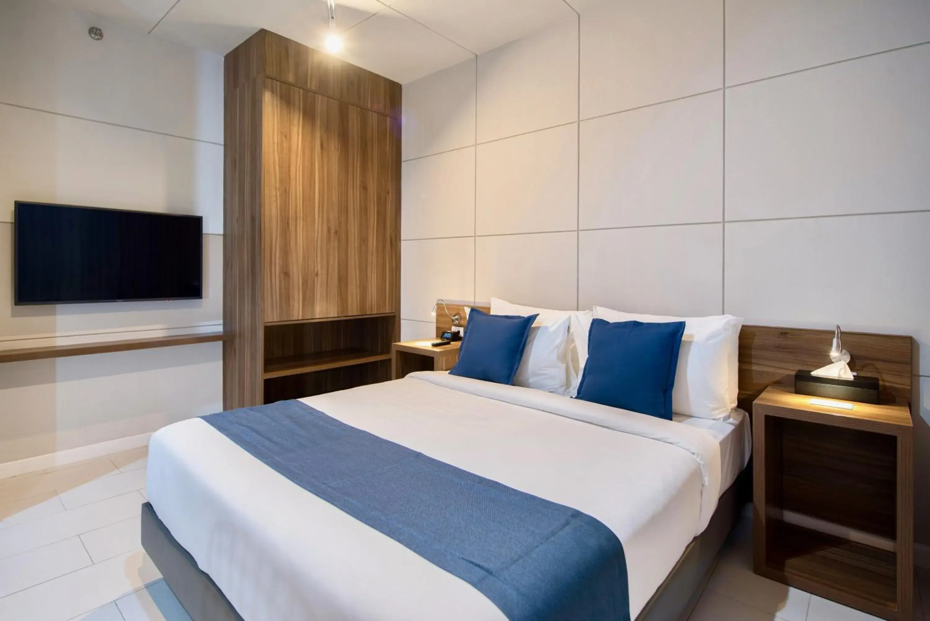 Bed in The Sphere Serviced Residences Managed by HII Bed in The Sphere Serviced Residences Managed by HII