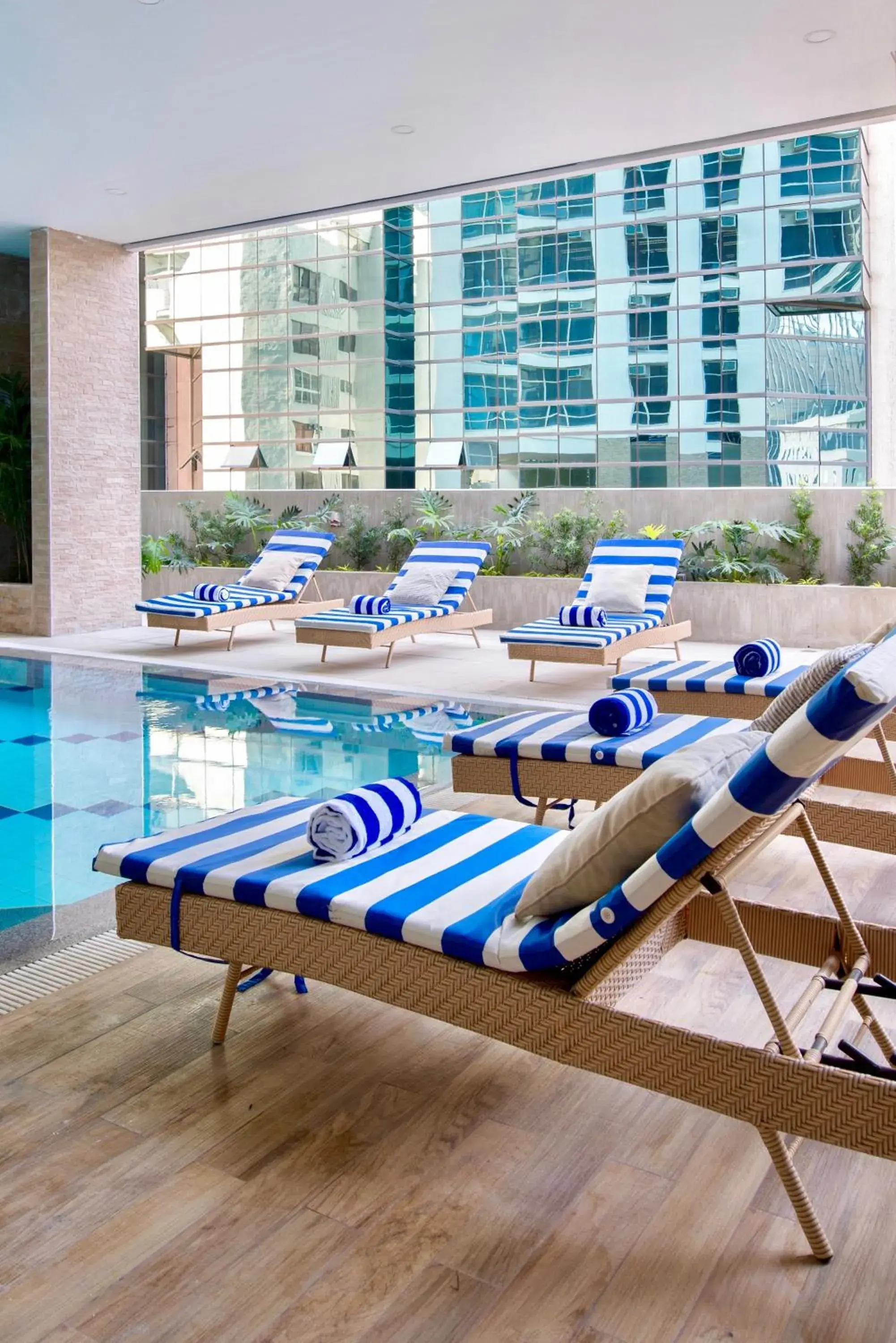 Swimming pool in The Sphere Serviced Residences Managed by HII Swimming pool in The Sphere Serviced Residences Managed by HII