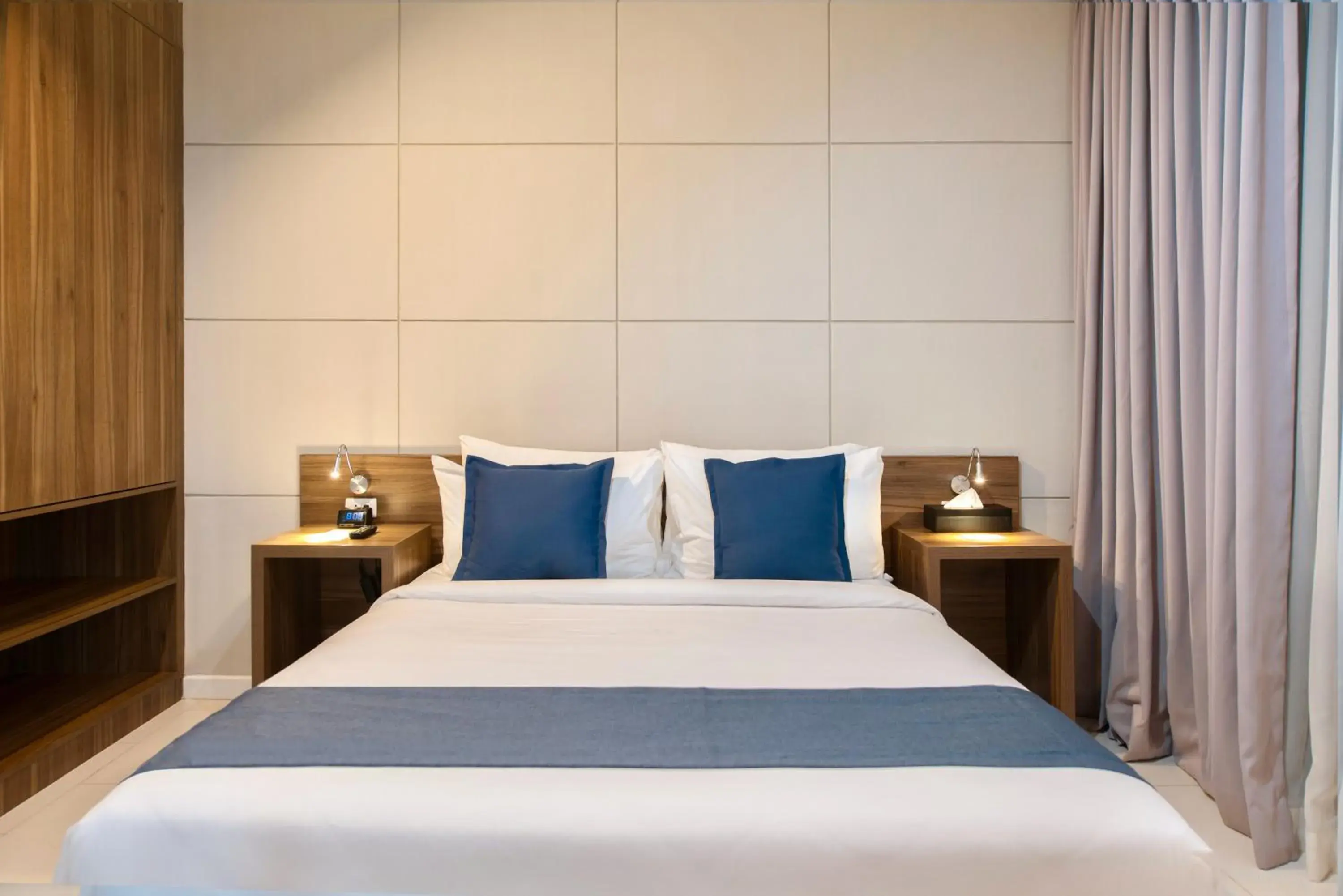 Bed in The Sphere Serviced Residences Managed by HII Bed in The Sphere Serviced Residences Managed by HII