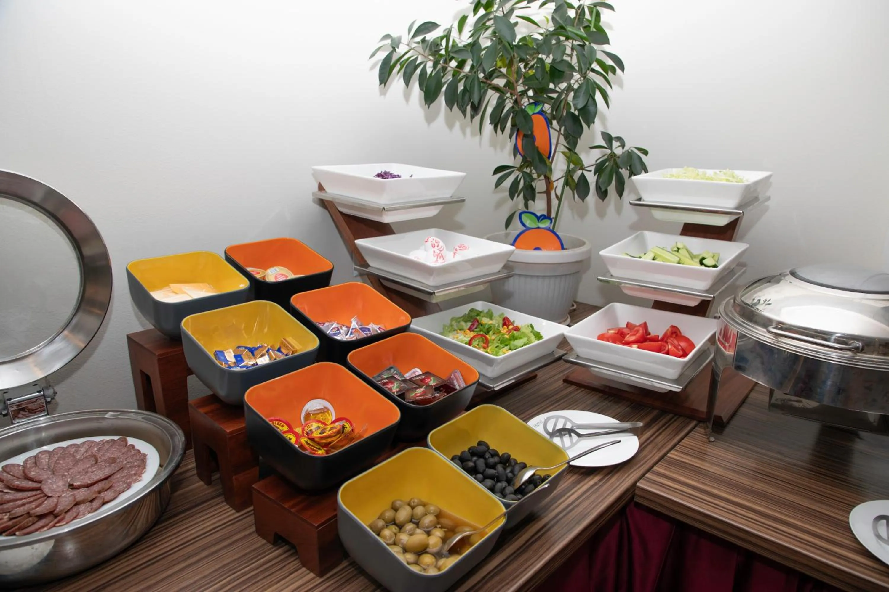 Buffet breakfast in Hotel Afa