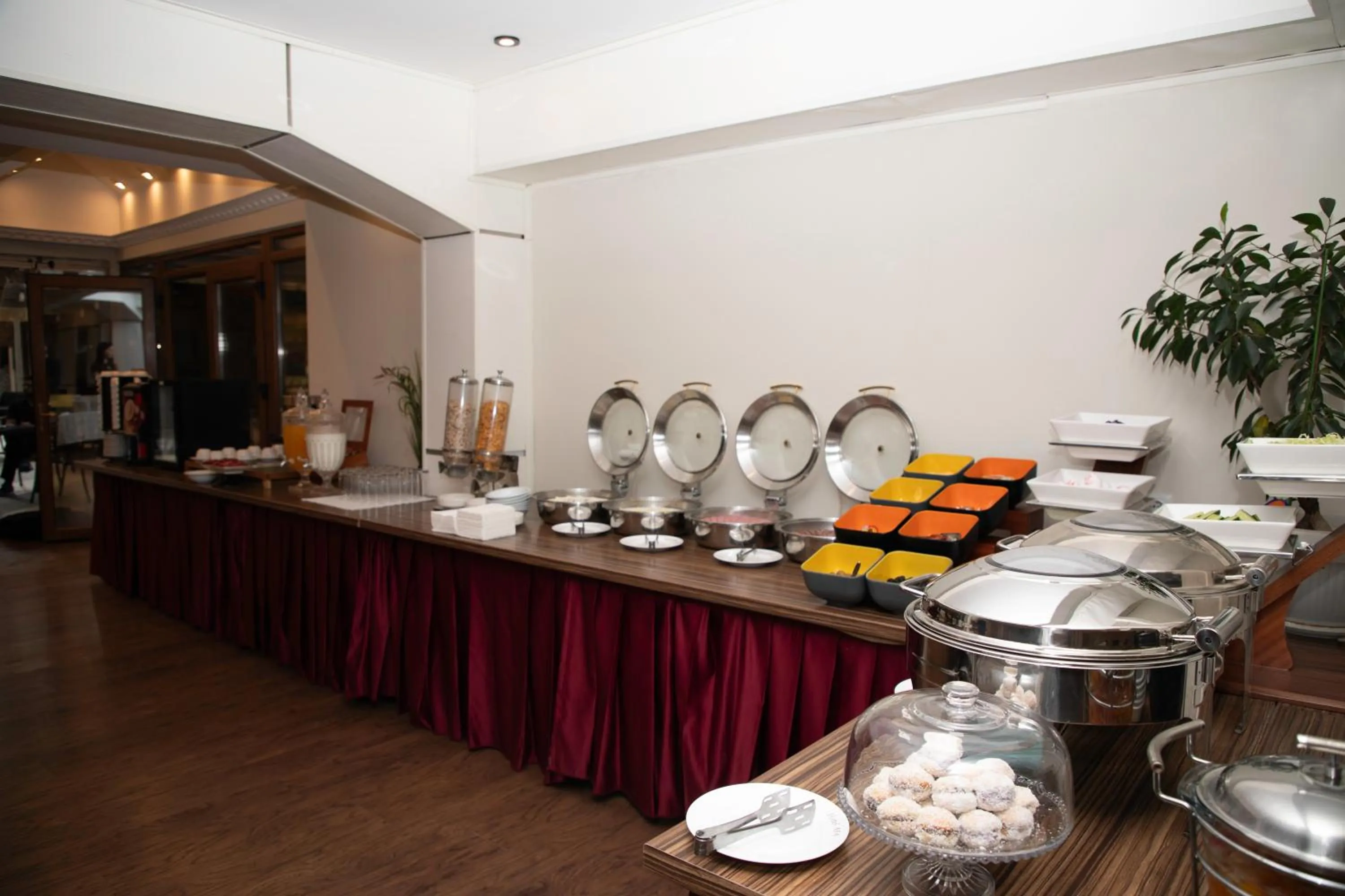 Buffet breakfast in Hotel Afa