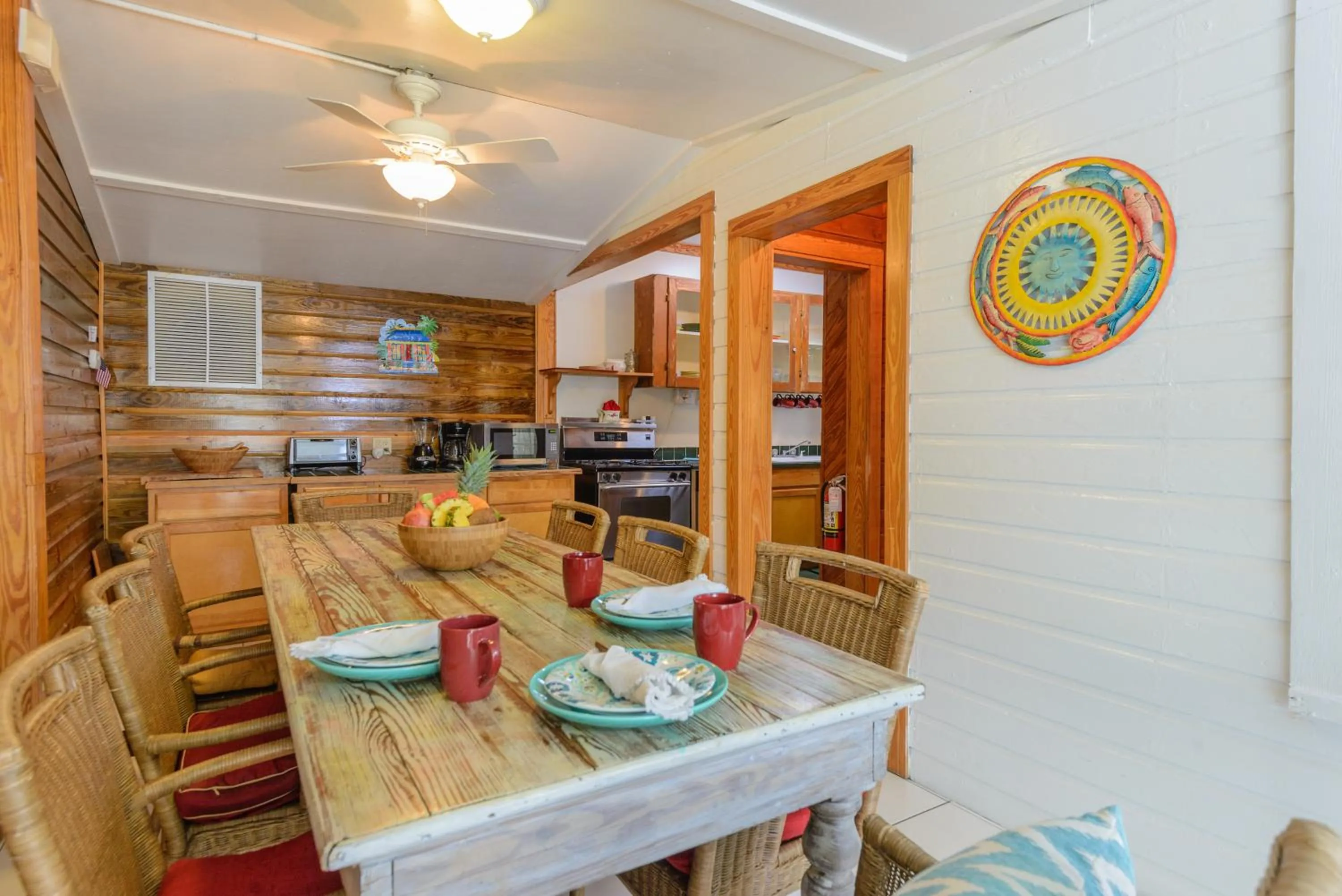 Seating area in Key West Villas