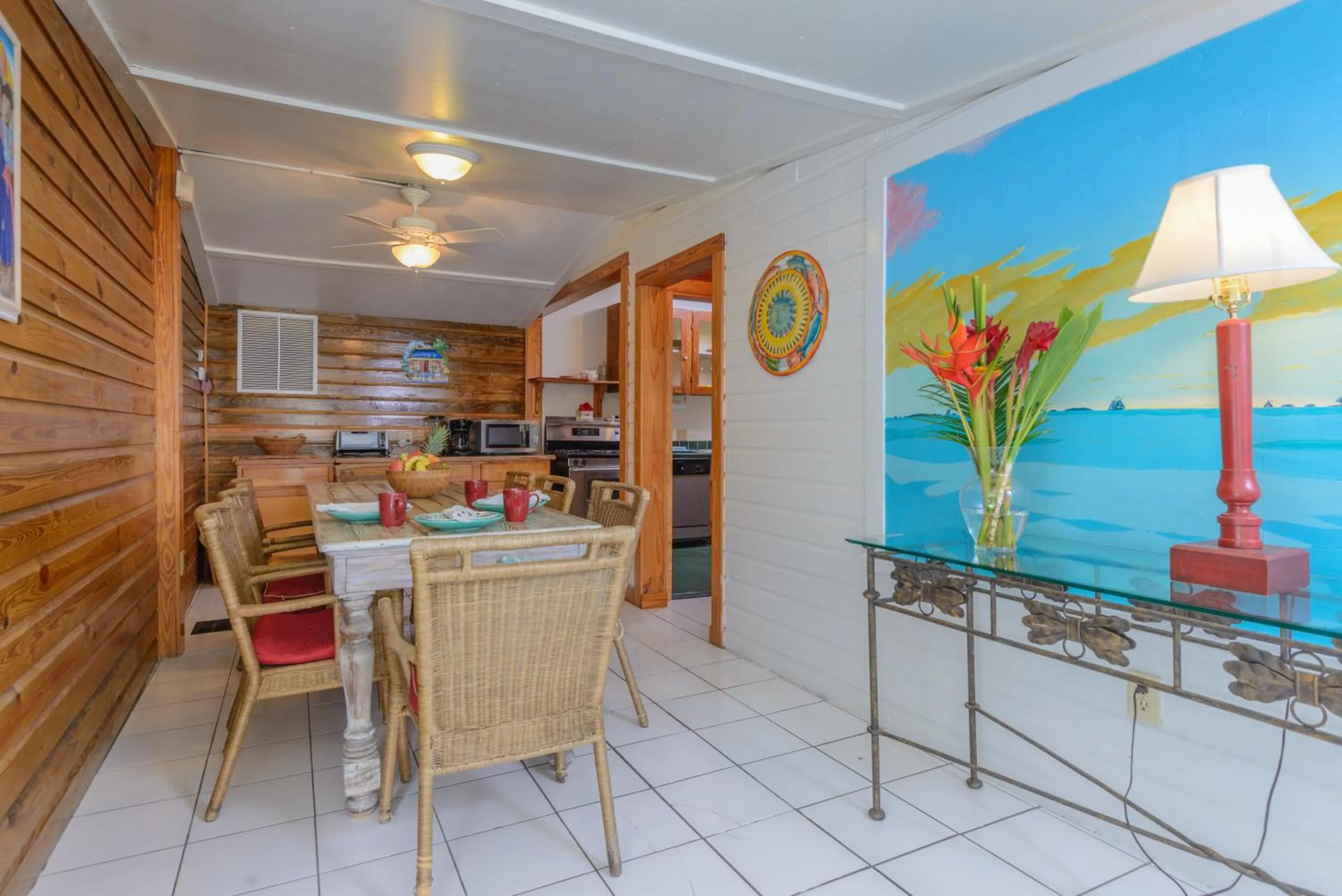 Dining area in Key West Villas