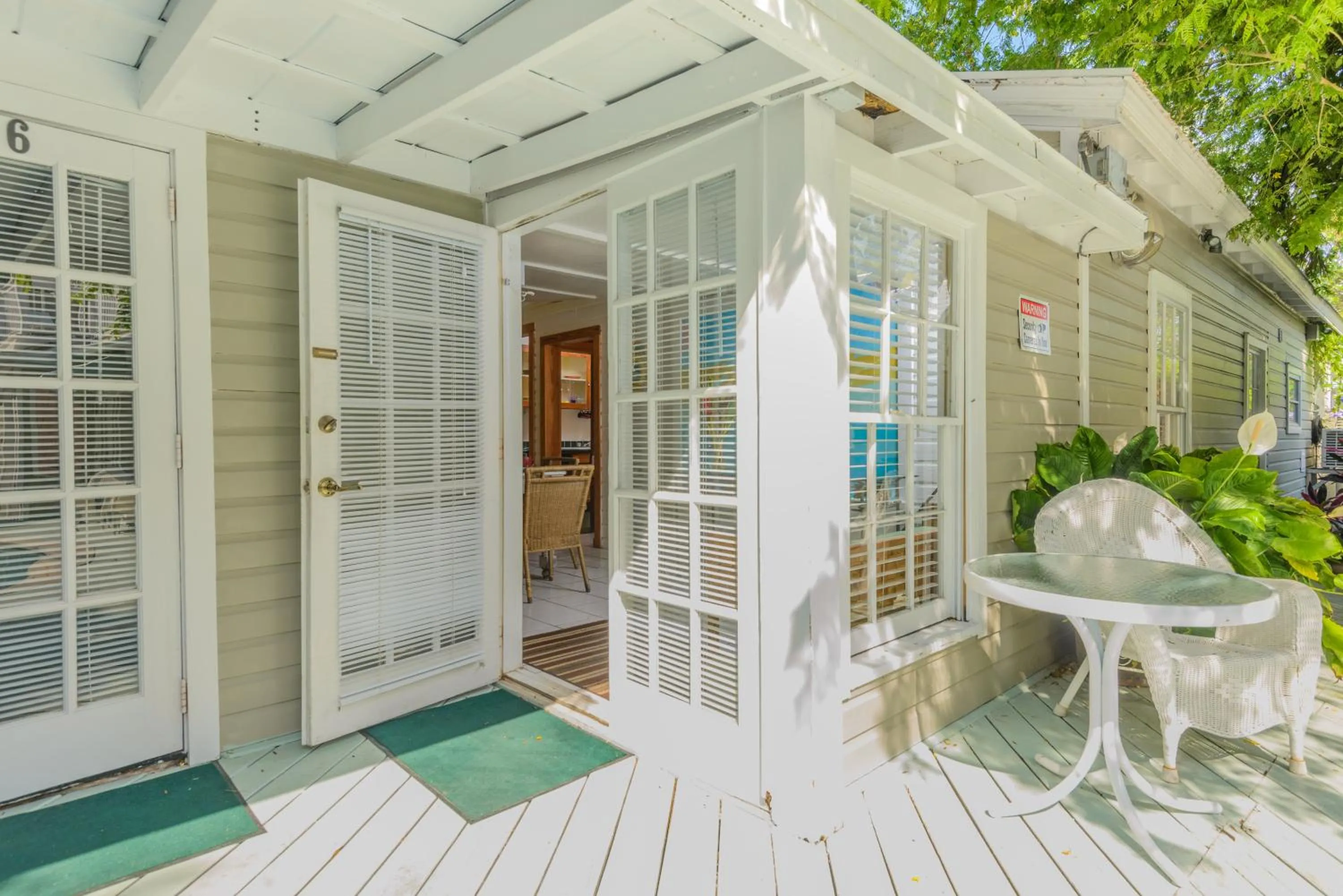 Patio in Key West Villas