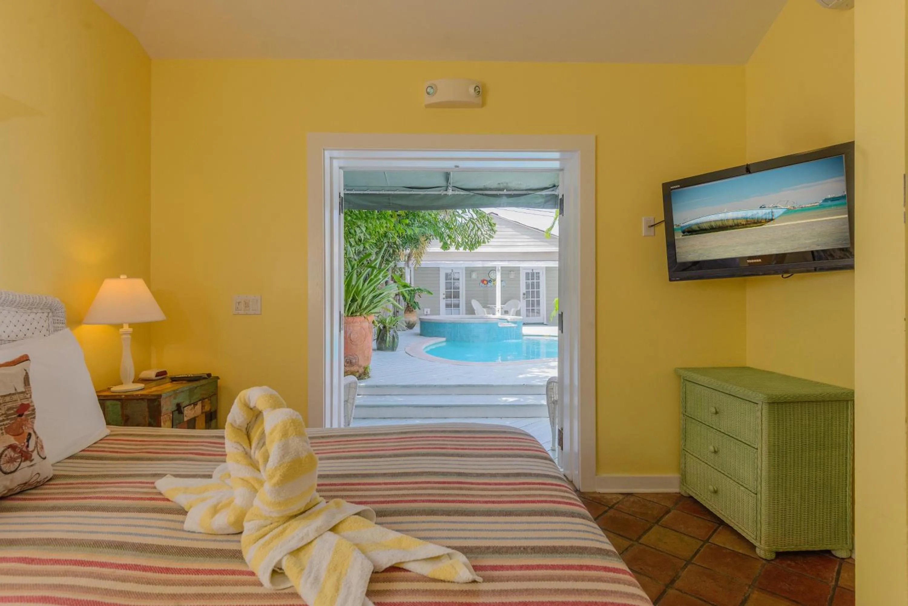 Bedroom in Key West Villas