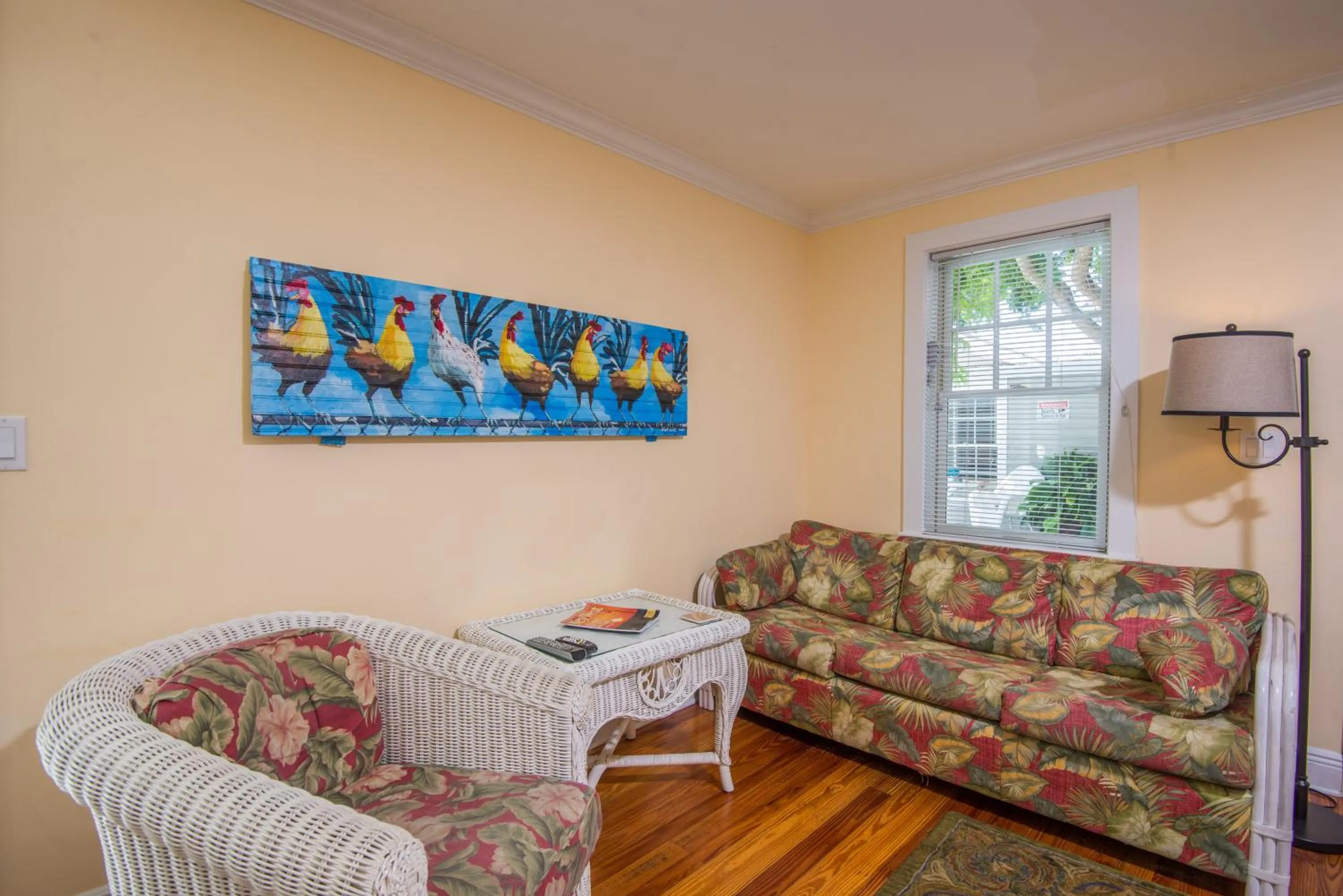 Living room in Key West Villas