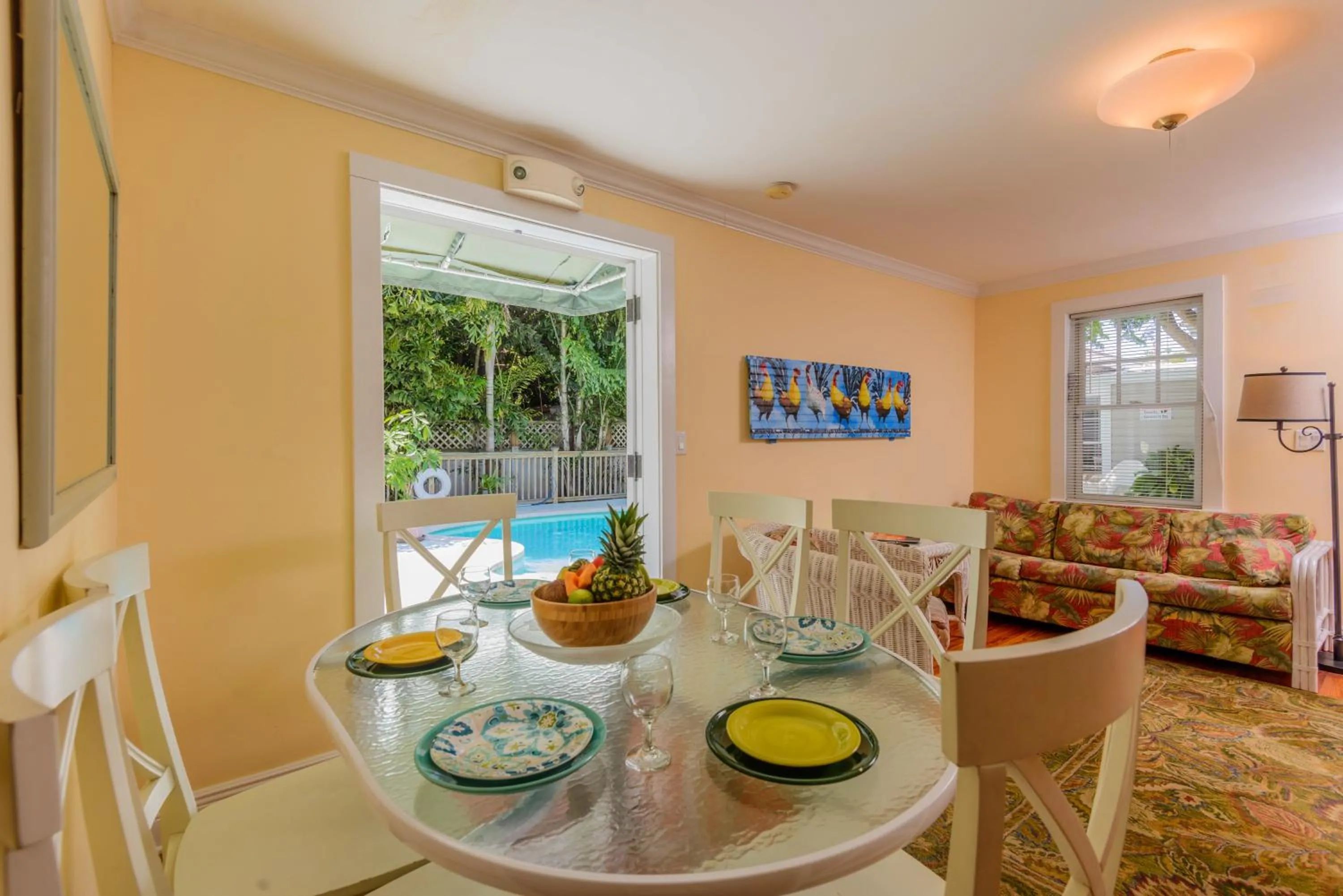 Living room in Key West Villas