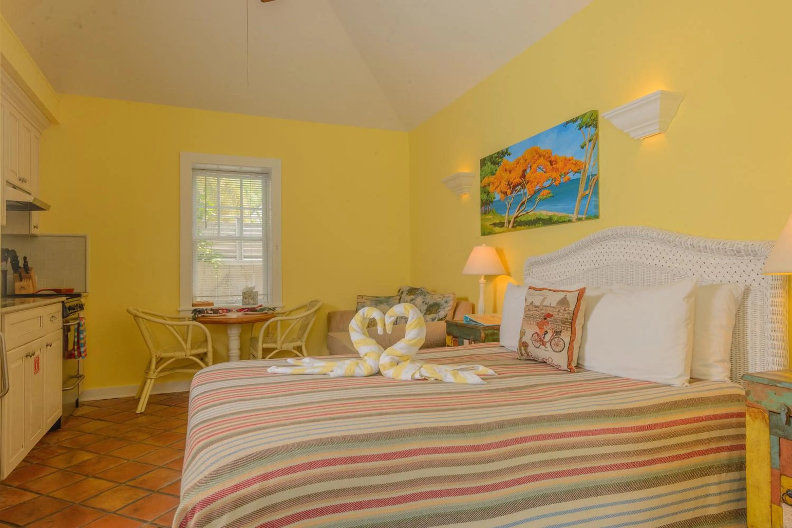 Bedroom, Bed in Key West Villas