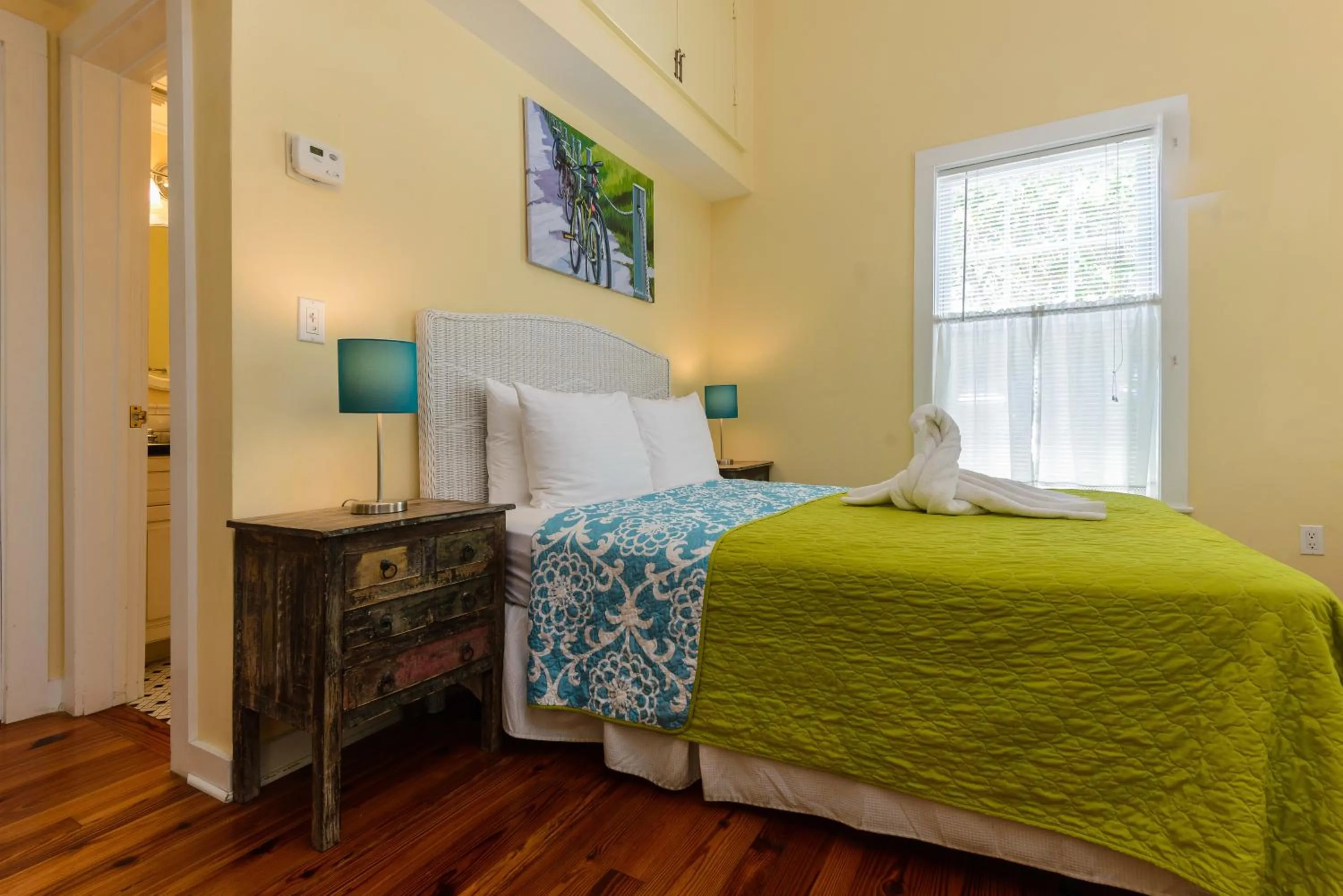 Bedroom, Bed in Key West Villas