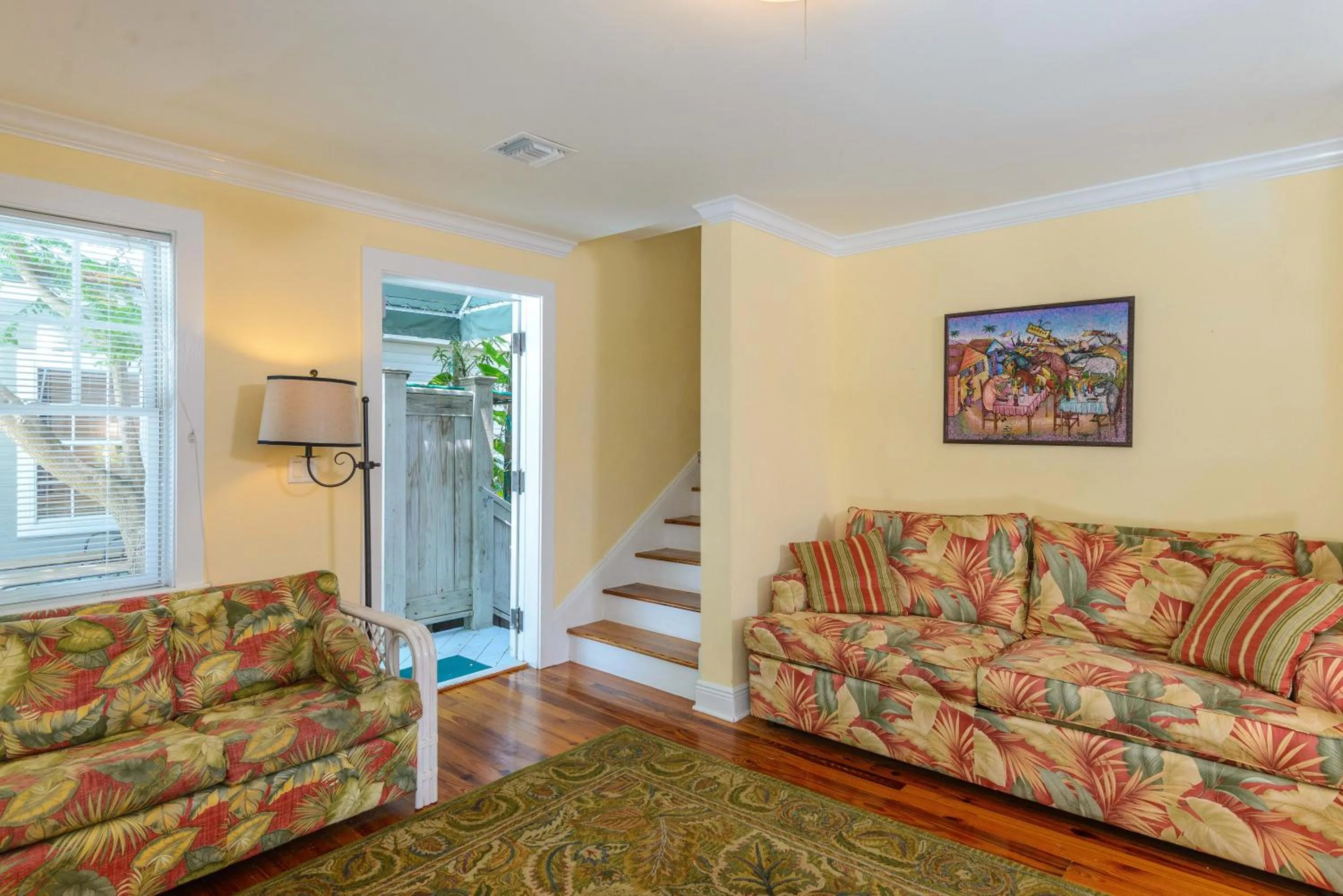 Living room in Key West Villas
