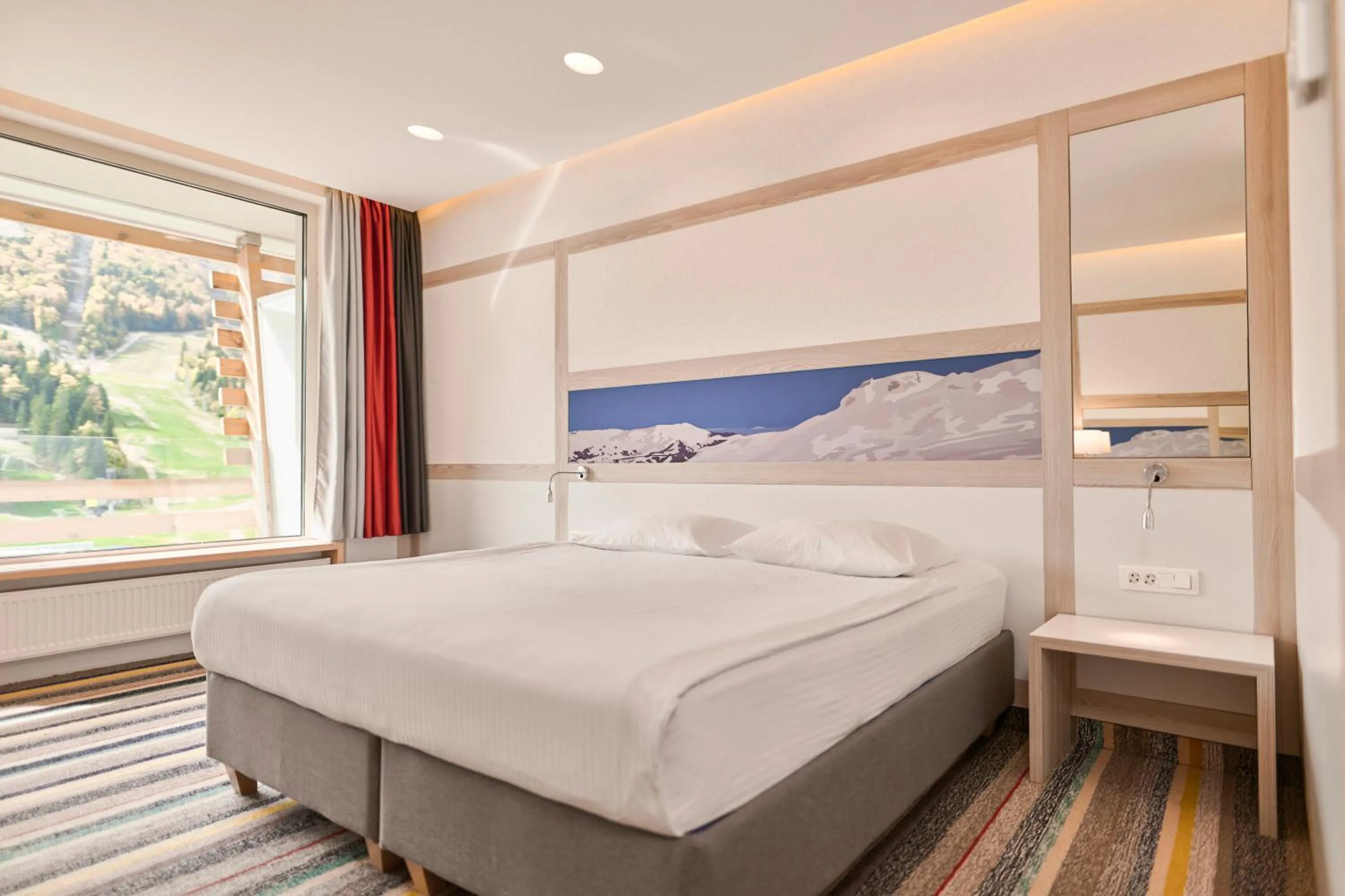 Bed in Hotel Han Bjelašnica