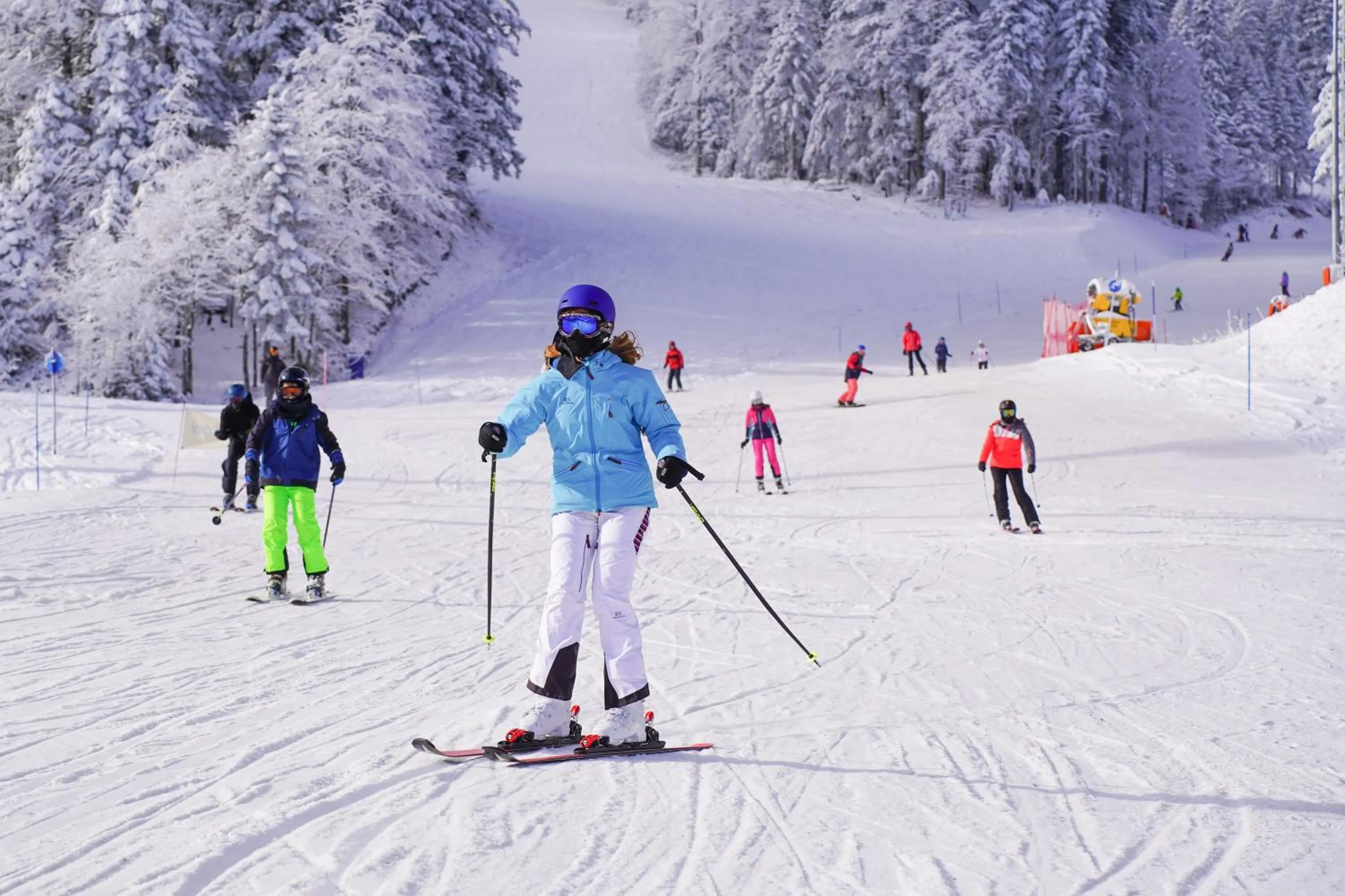 Skiing in Hotel Han Bjelašnica