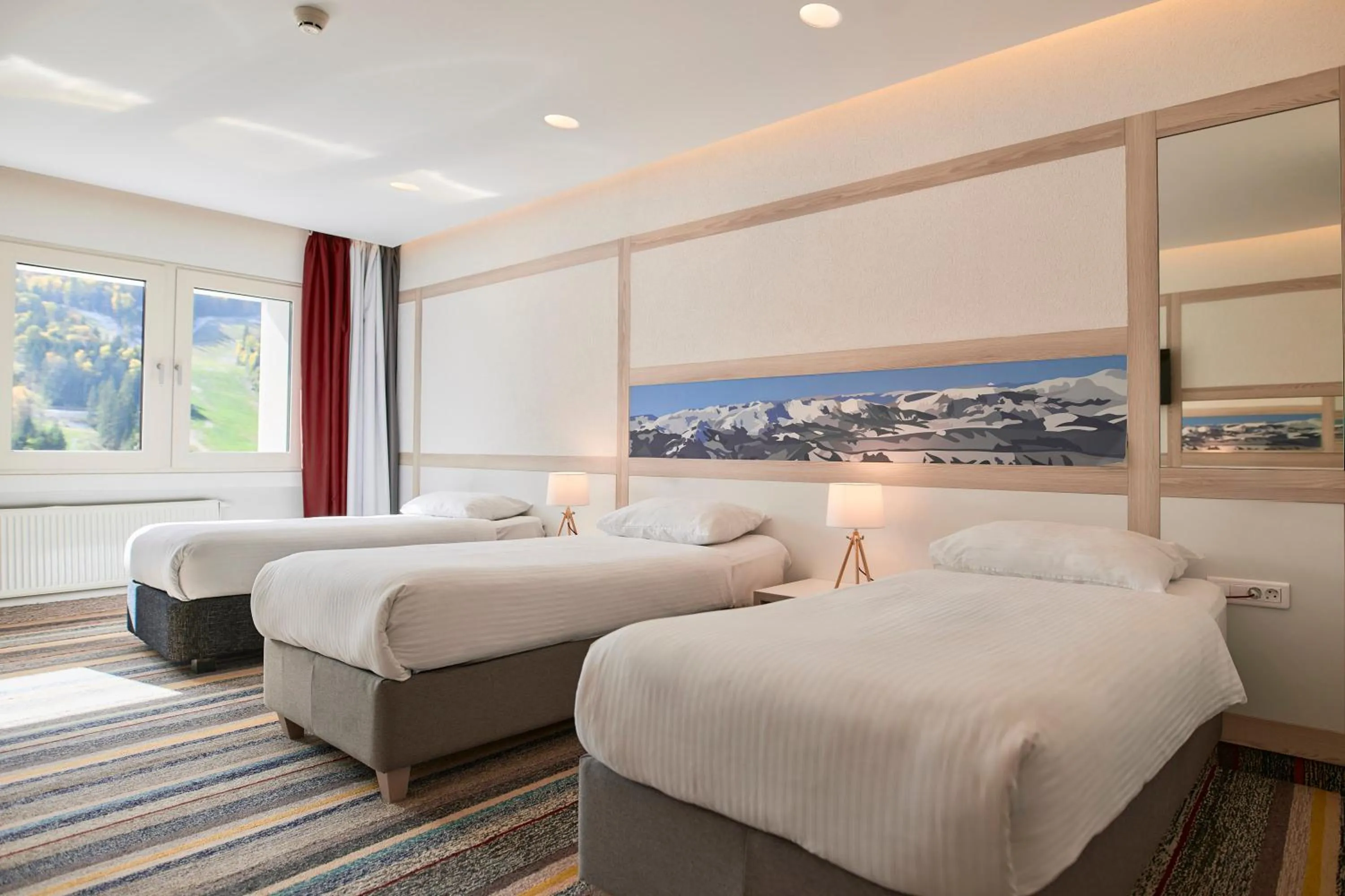 Bedroom, Bed in Hotel Han Bjelašnica