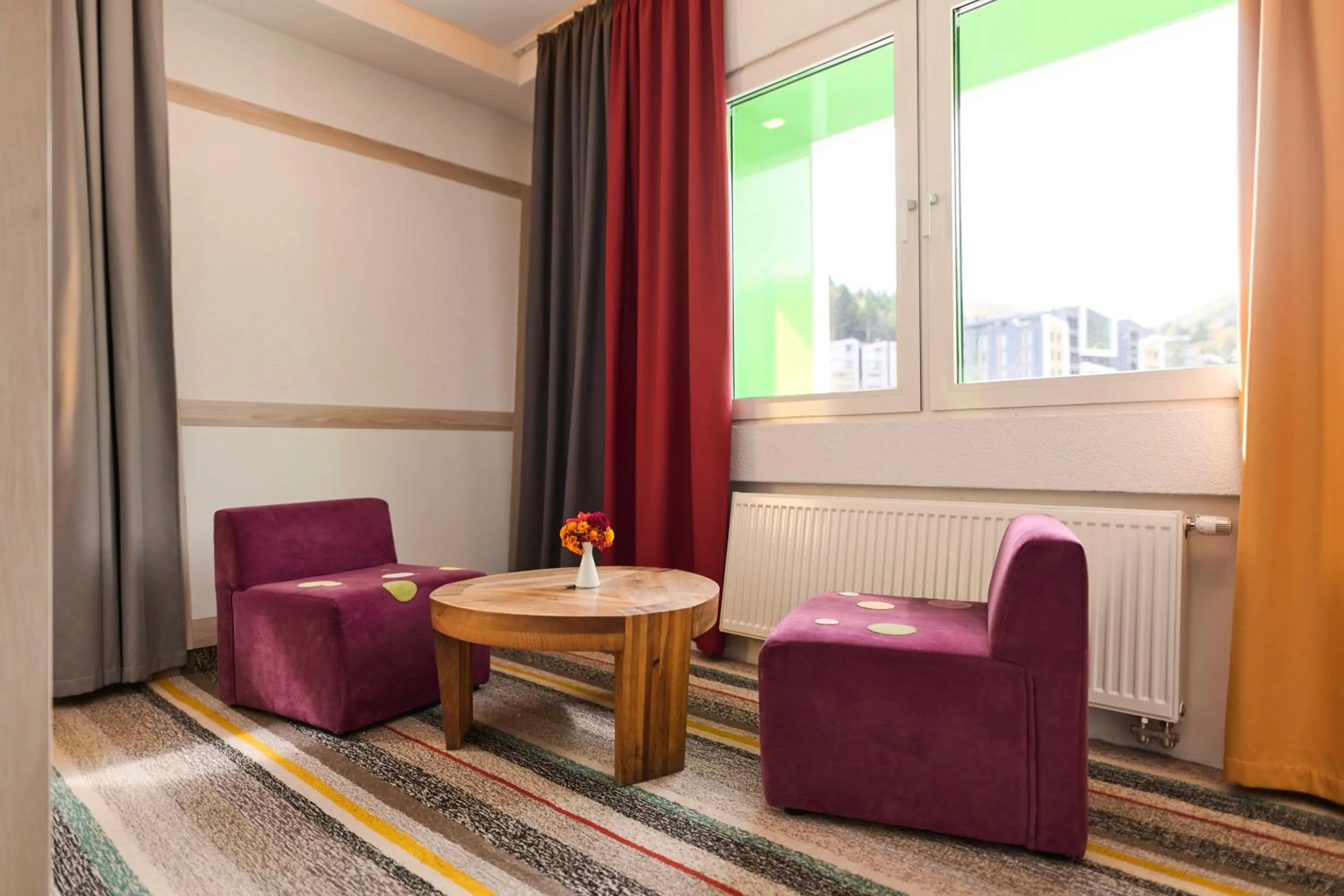 Living room in Hotel Han Bjelašnica