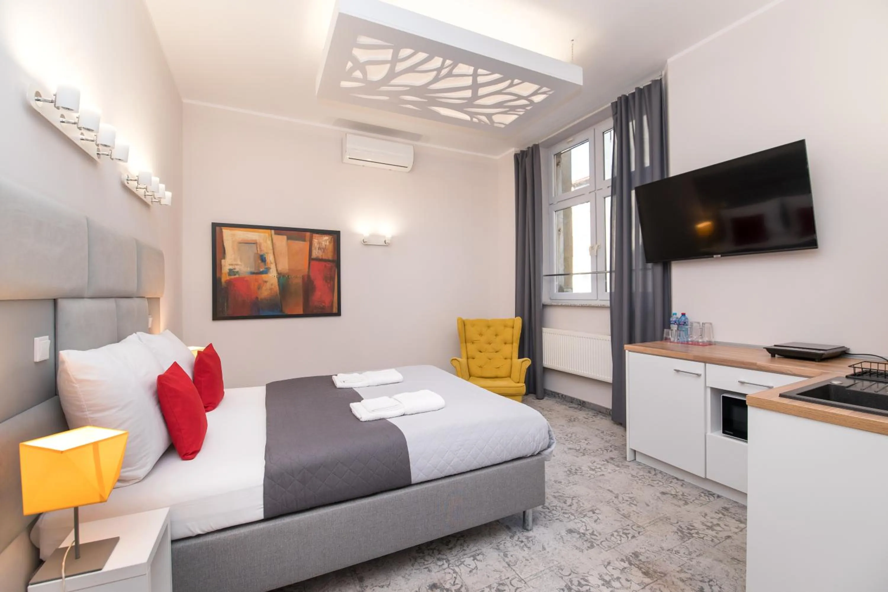 Bed in SAVOY Mariacka Apartments