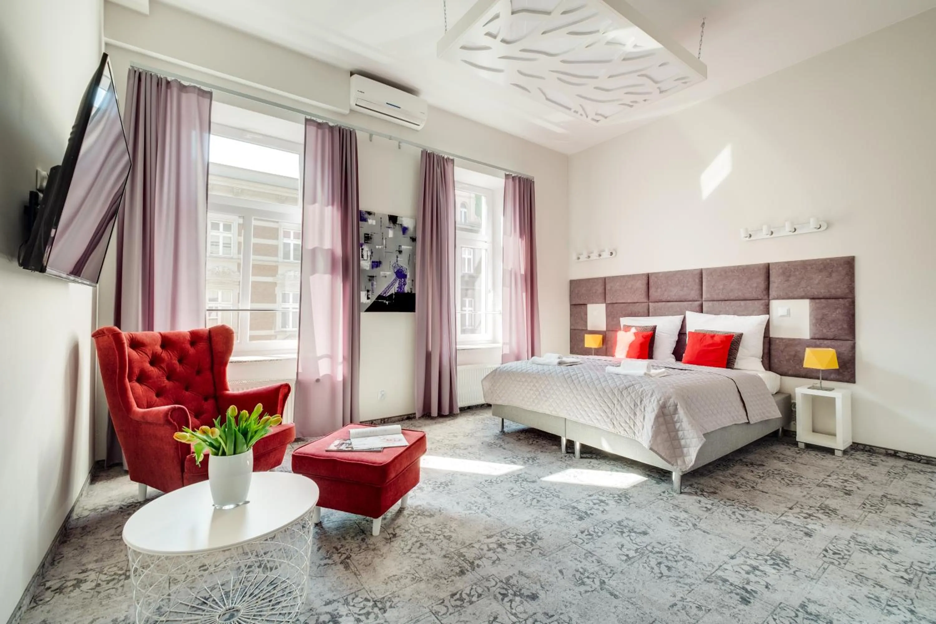 Bed in SAVOY Mariacka Apartments