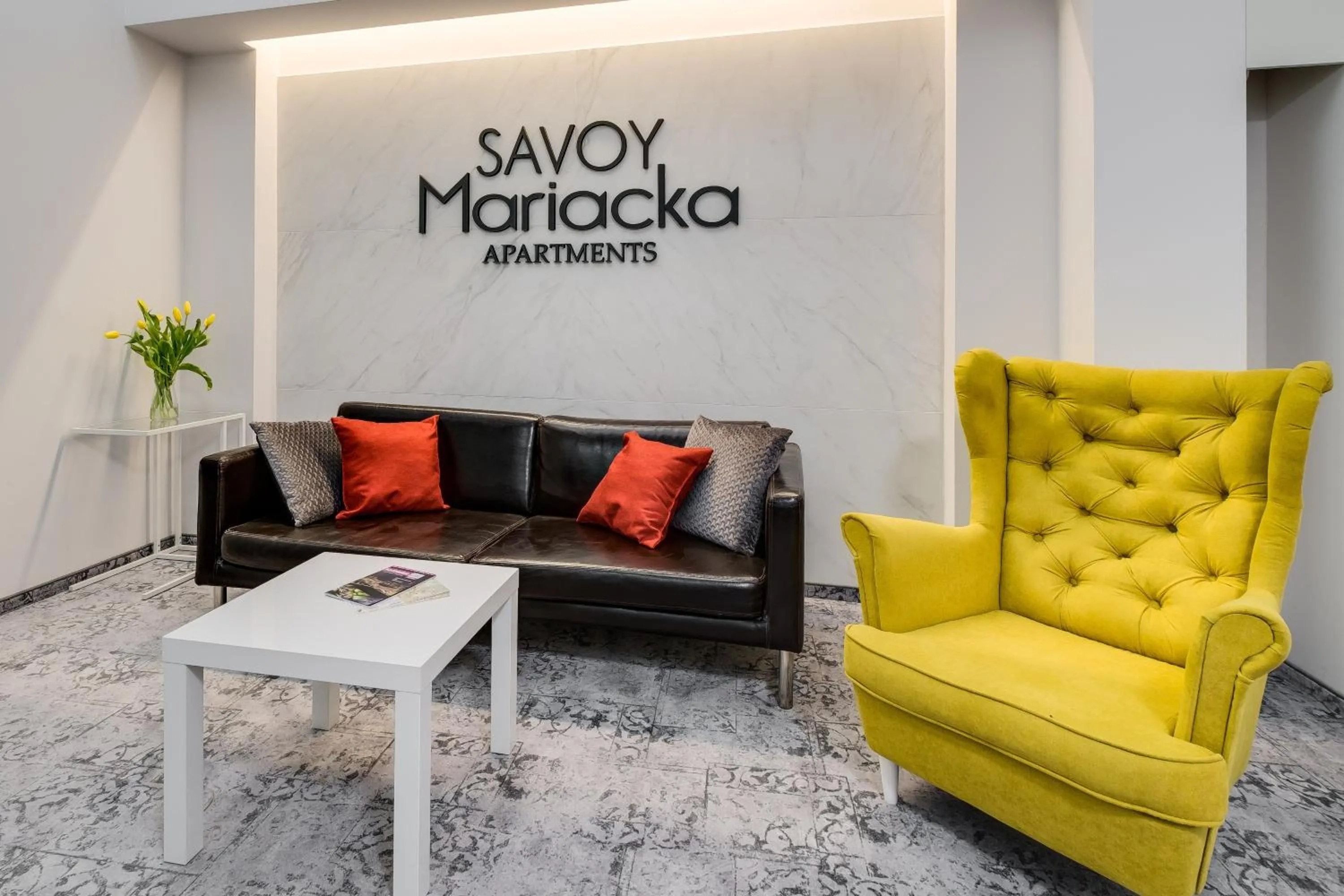 Lobby or reception in SAVOY Mariacka Apartments