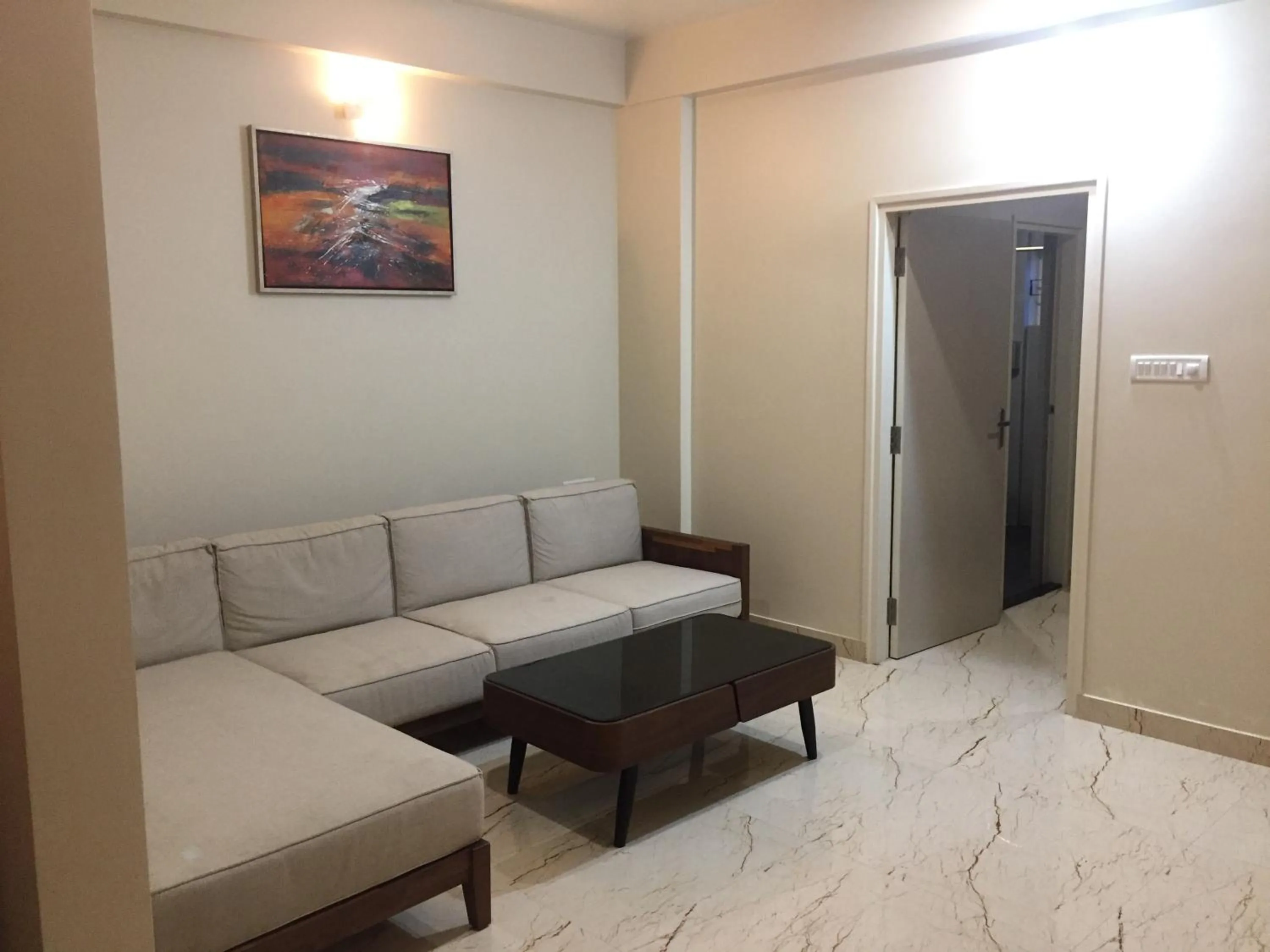 Seating area in Lali Petals