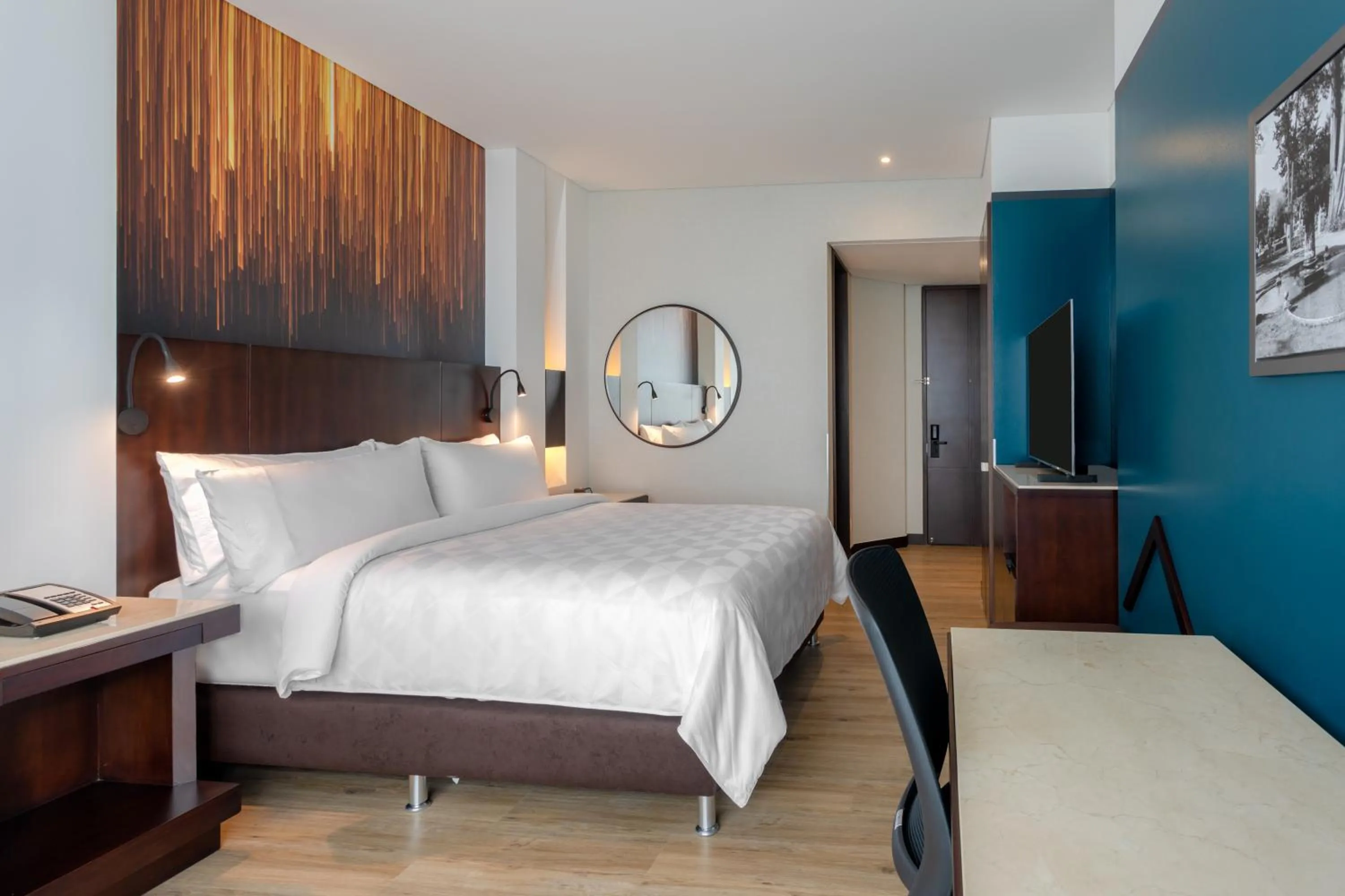 Bedroom, Bed in Holiday Inn Bogota Airport by IHG