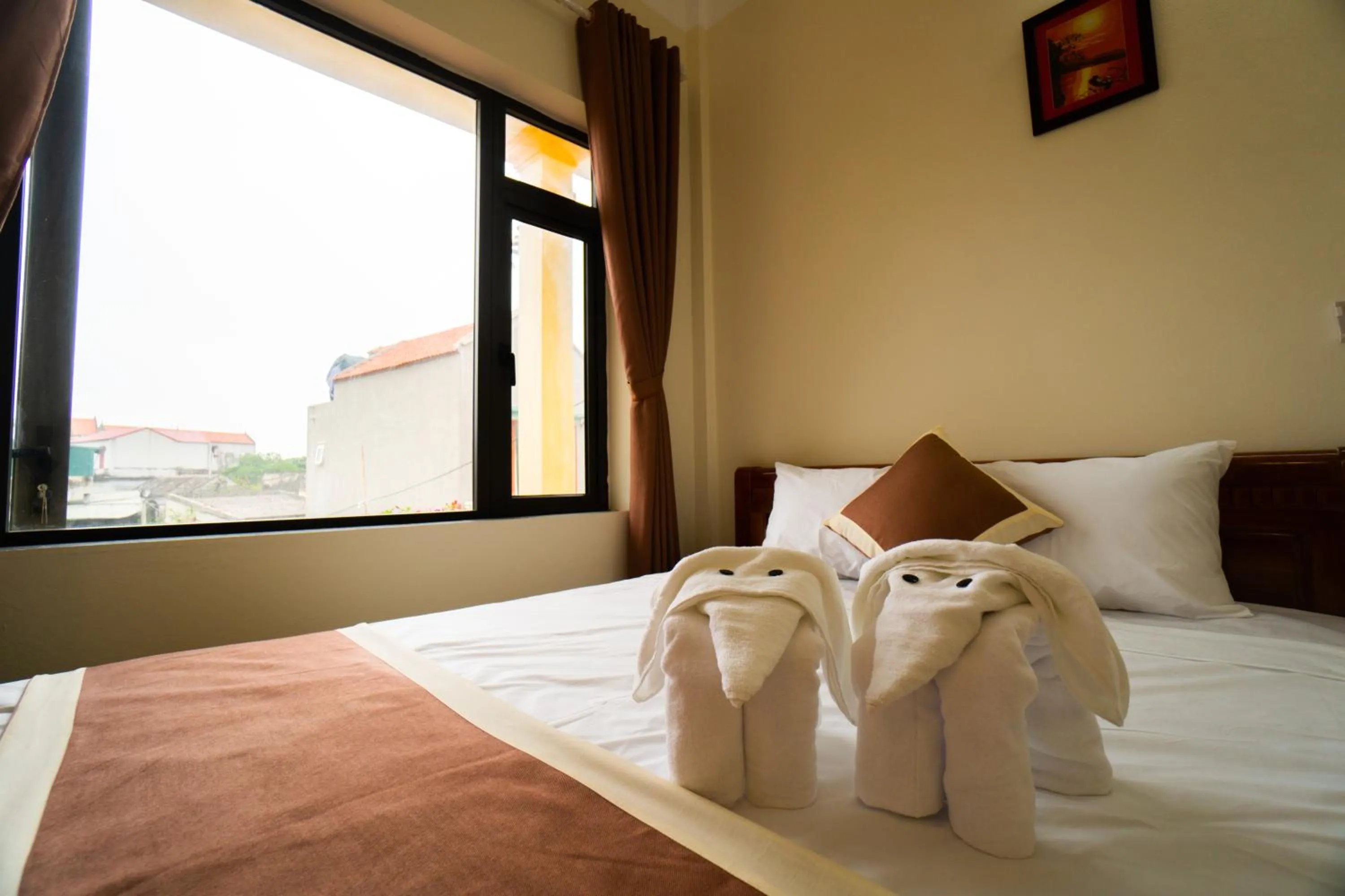 Bed in Sunny Trang An homestay