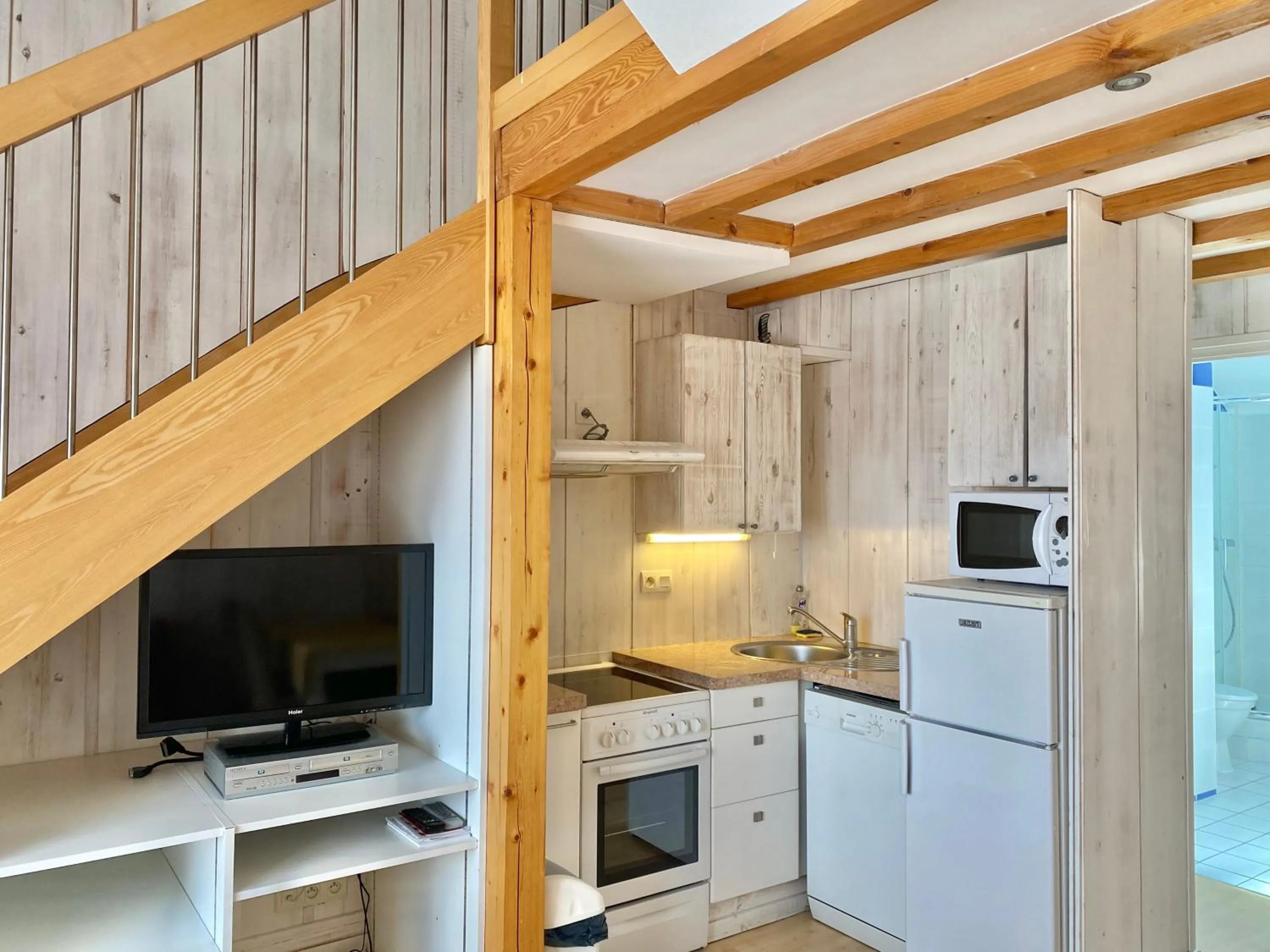 Kitchen or kitchenette in Tilleul Plaza Résidence