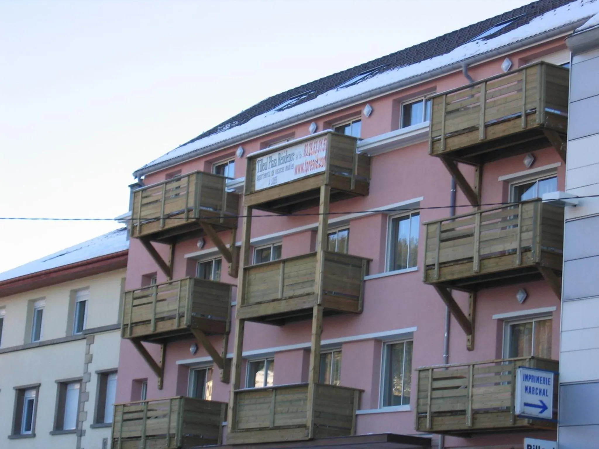 Facade/entrance in Tilleul Plaza Résidence