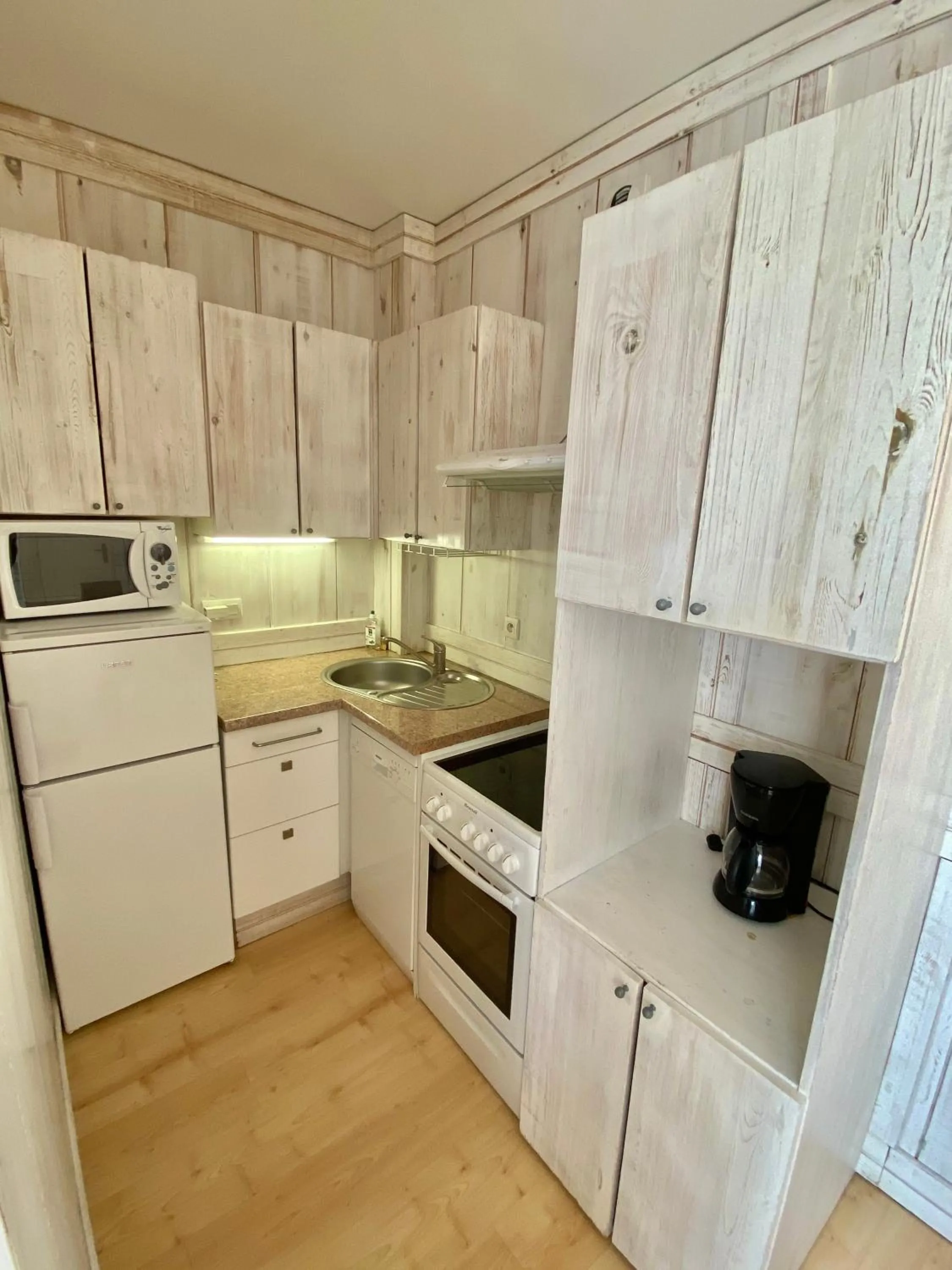 Kitchen or kitchenette in Tilleul Plaza Résidence