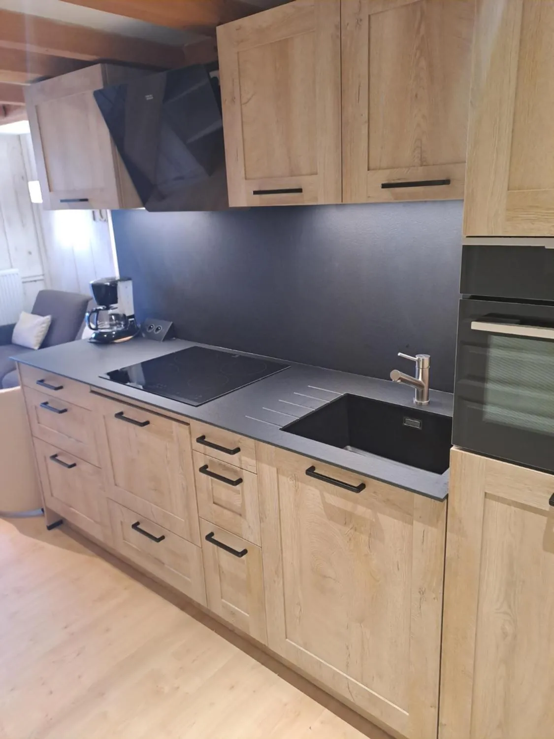 Kitchen or kitchenette in Tilleul Plaza Résidence