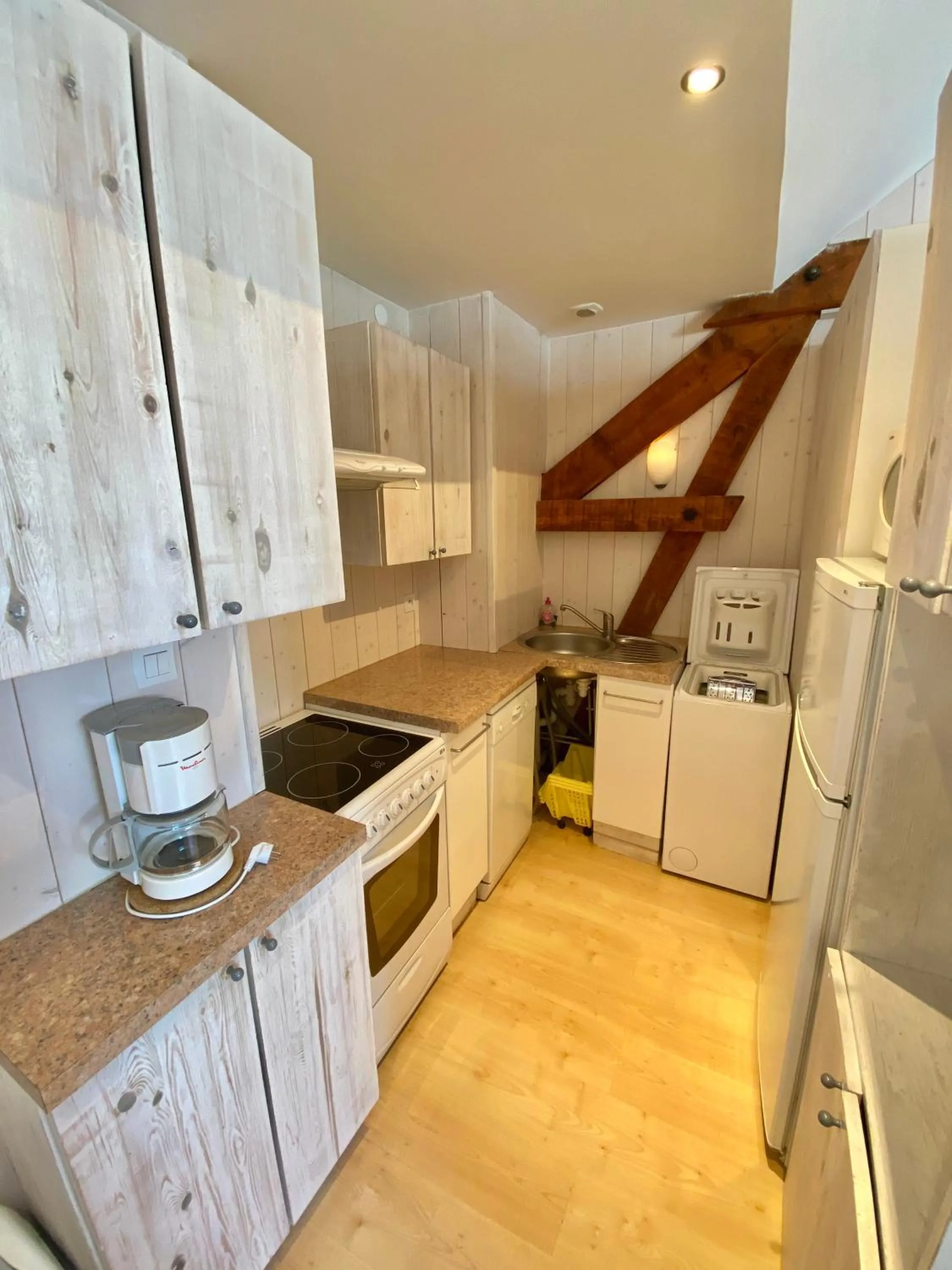 Kitchen or kitchenette in Tilleul Plaza Résidence