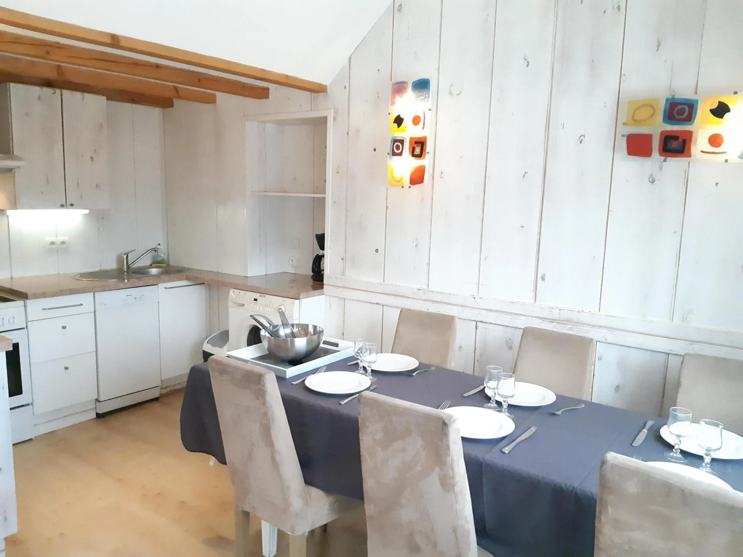 Kitchen or kitchenette in Tilleul Plaza Résidence