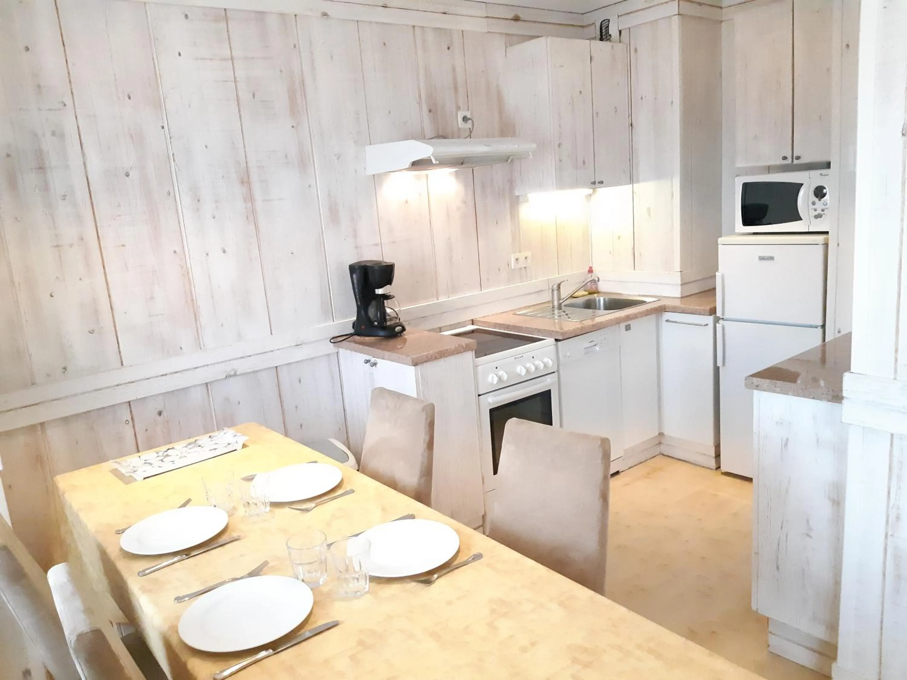 Kitchen or kitchenette in Tilleul Plaza Résidence