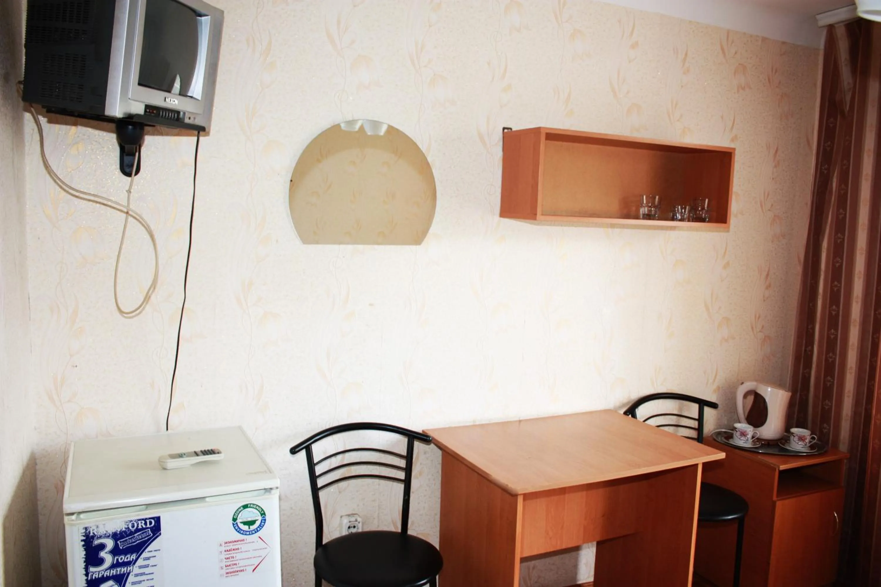 Seating area in Vydubychi