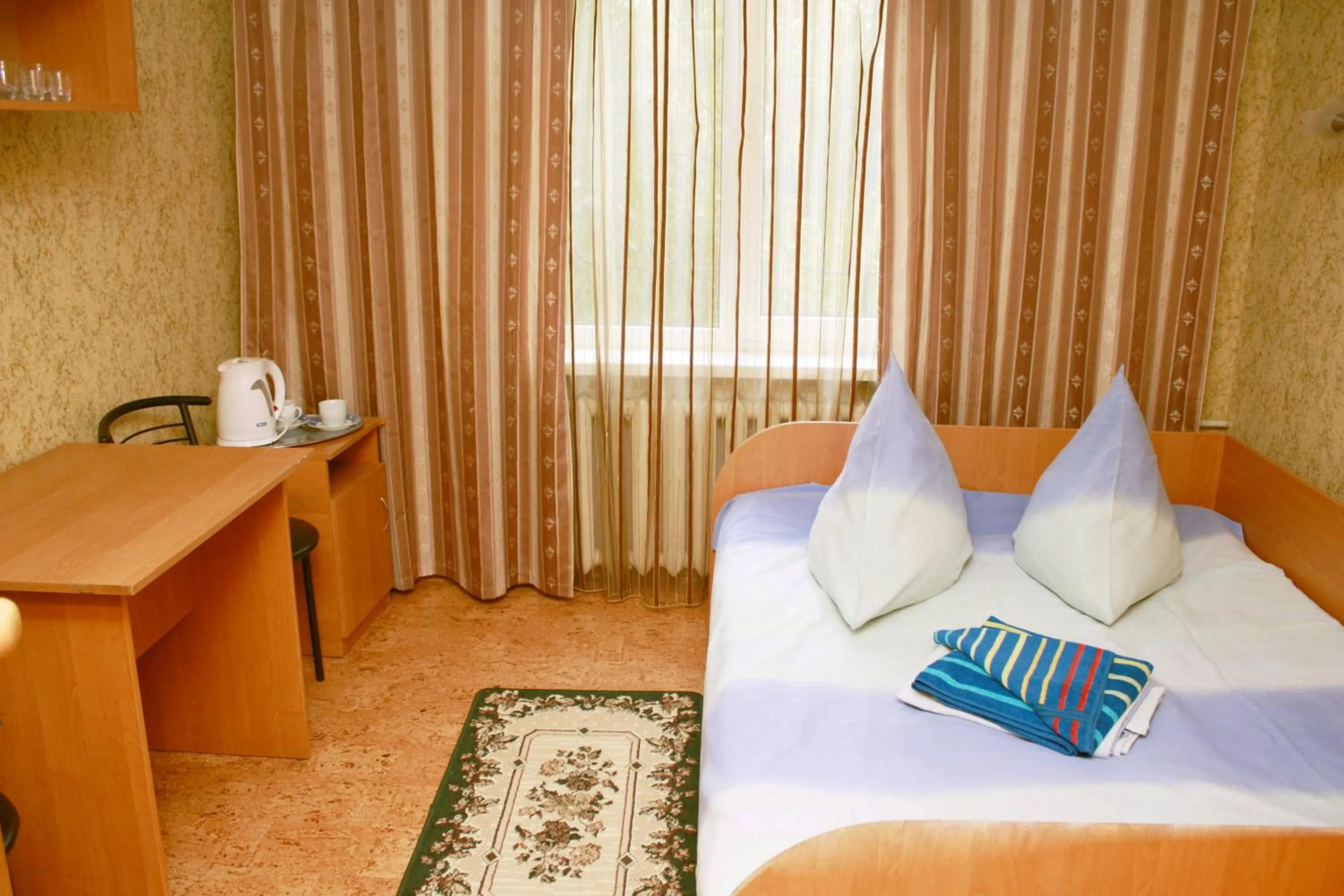Decorative detail, Bed in Vydubychi
