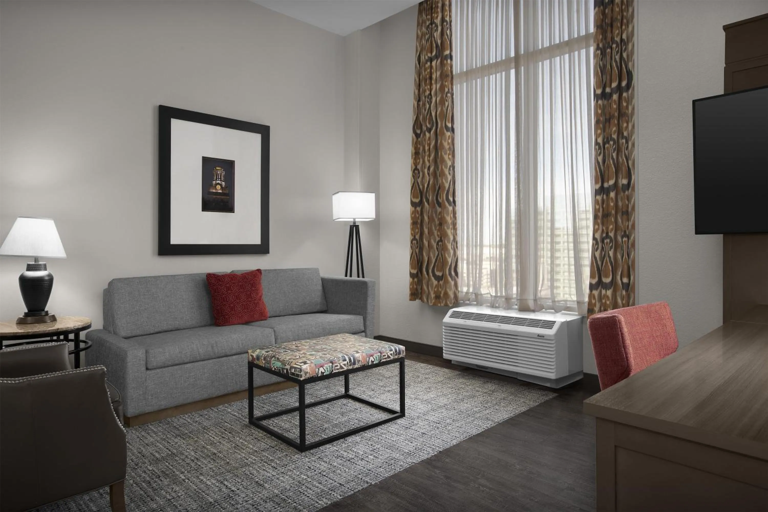 Living room in Hampton Inn and Suites Austin University Capitol
