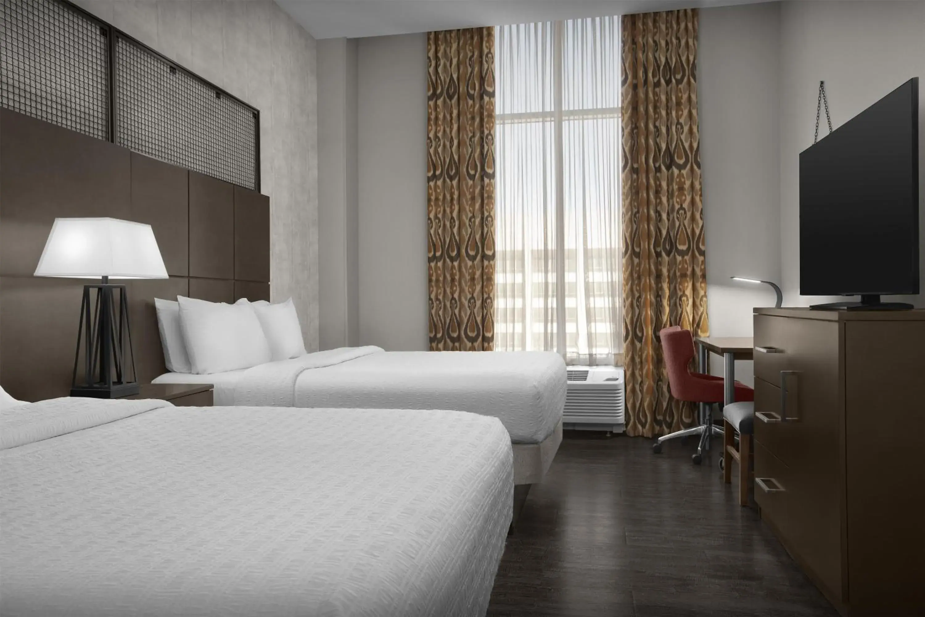 Bed in Hampton Inn and Suites Austin University Capitol Bed in Hampton Inn and Suites Austin University Capitol