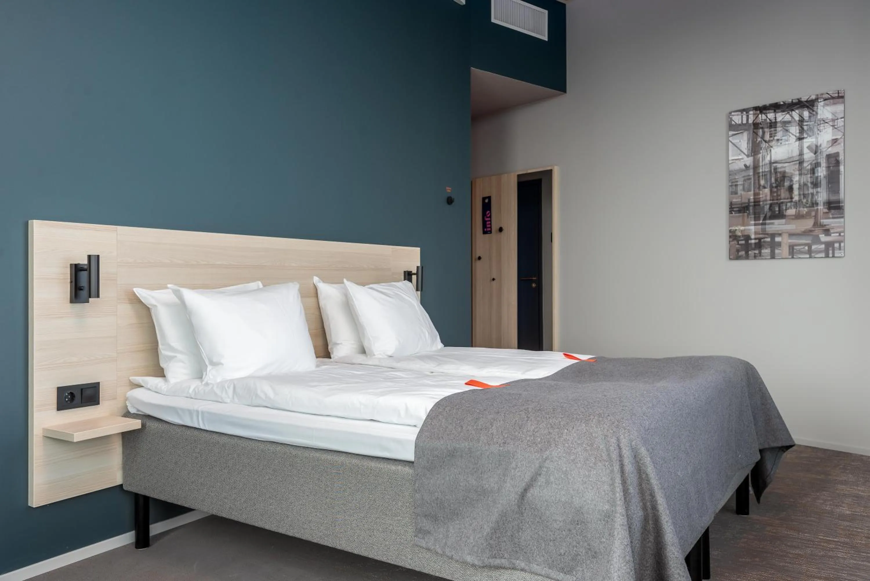 Bedroom, Bed in Citybox Tallinn City Center