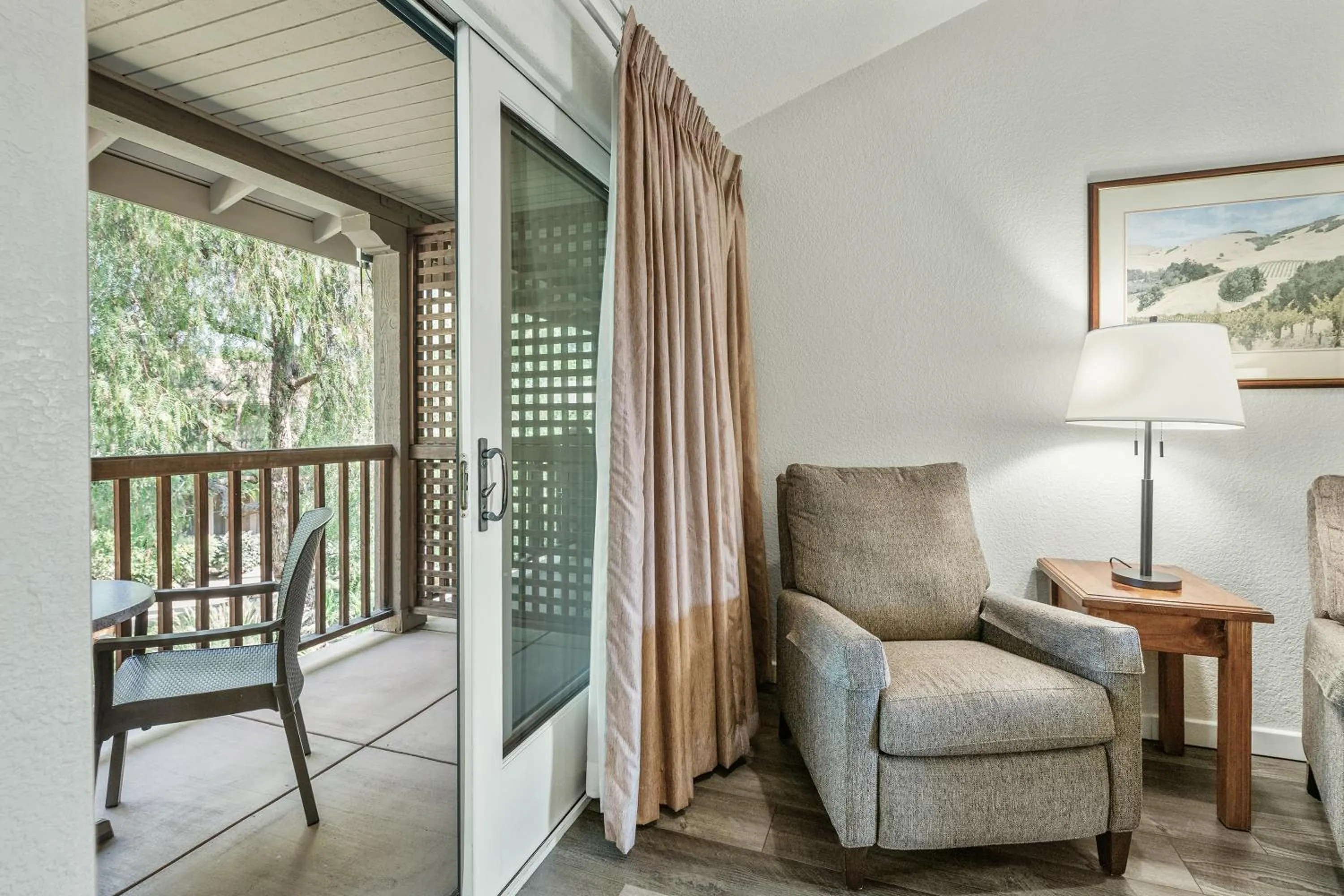 Bedroom in El Pueblo Inn
