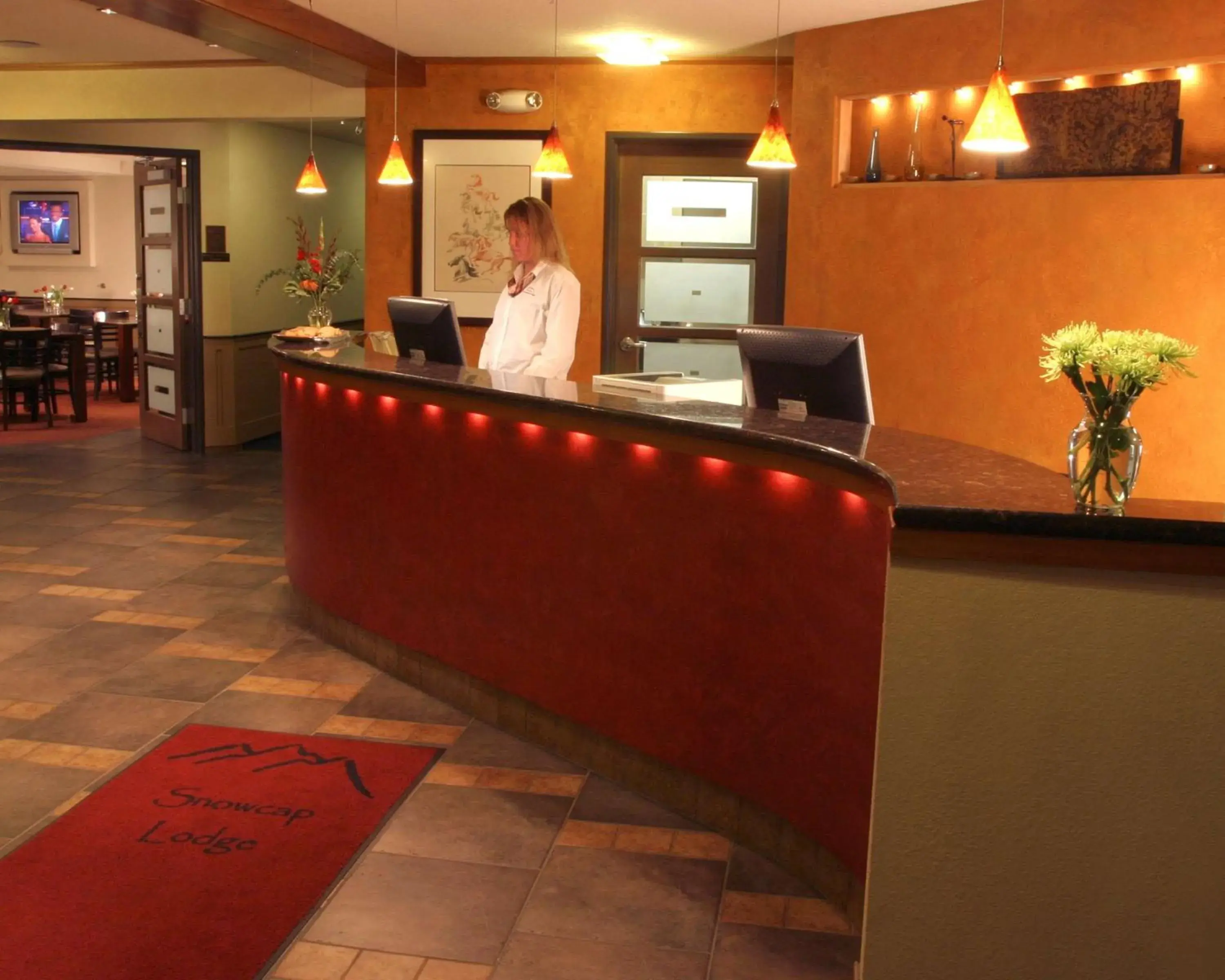 Lobby or reception in Best Western Snowcap Lodge Lobby or reception in Best Western Snowcap Lodge