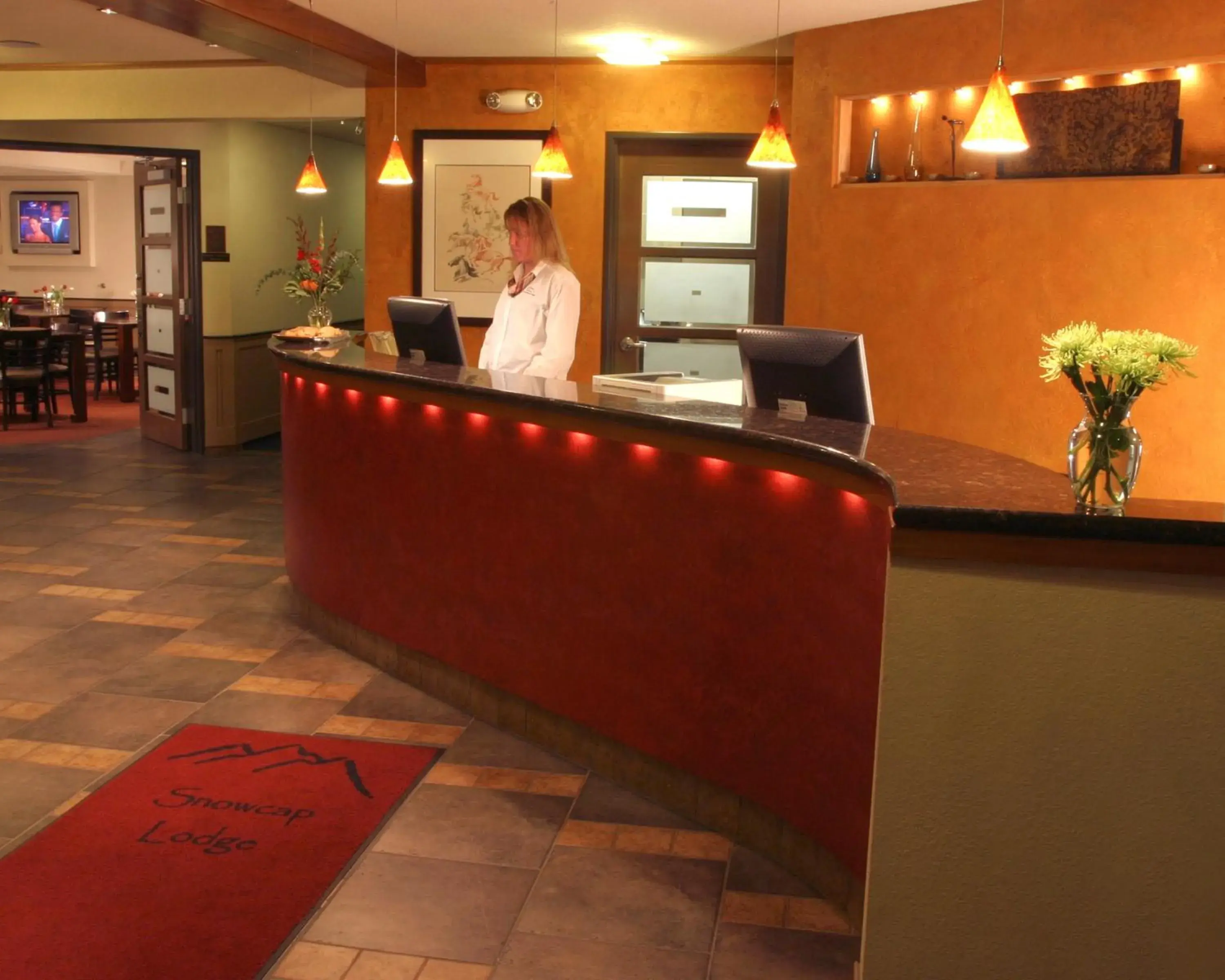 Lobby or reception in Best Western Snowcap Lodge Lobby or reception in Best Western Snowcap Lodge