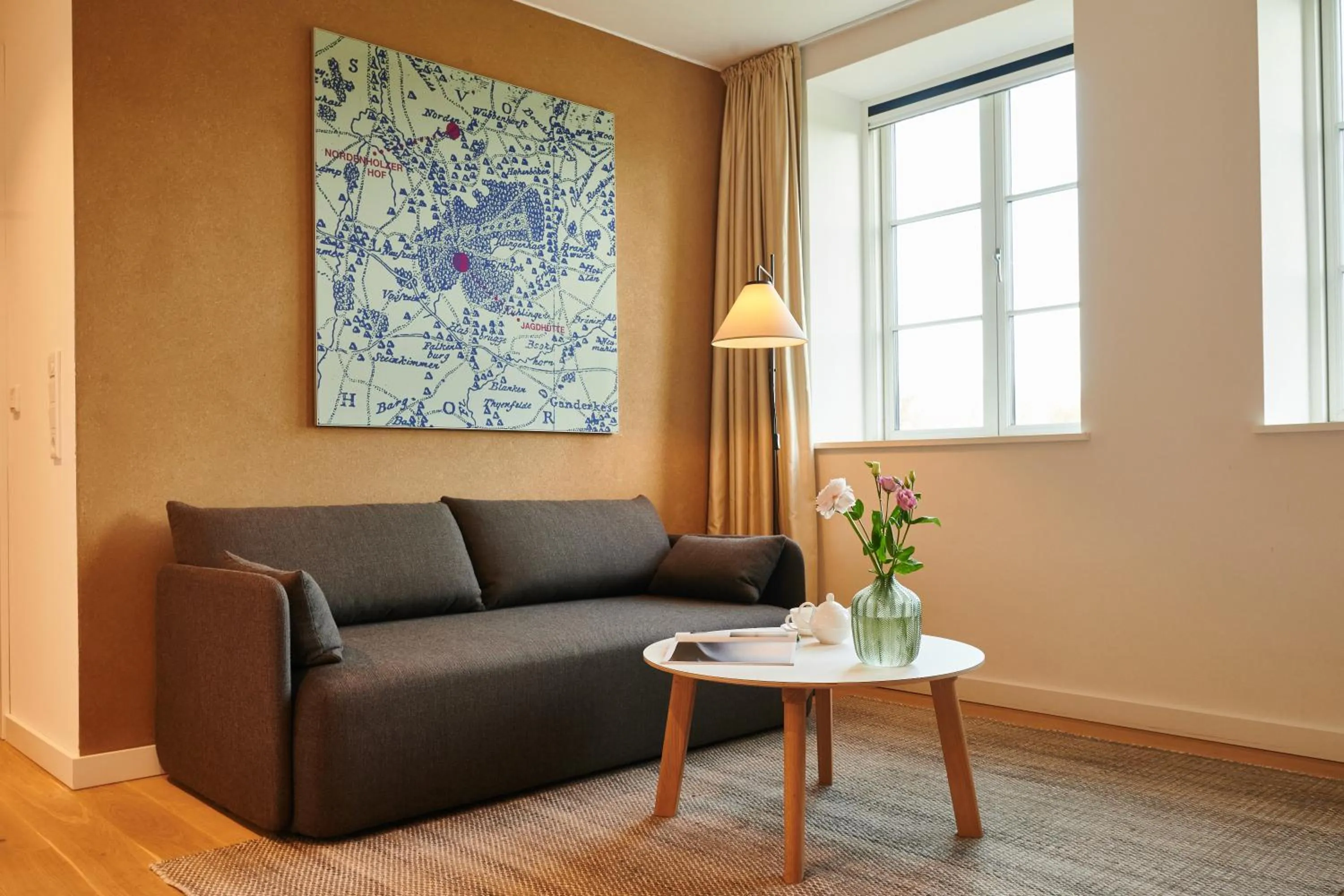 Living room in Nordenholzer Hofhotel