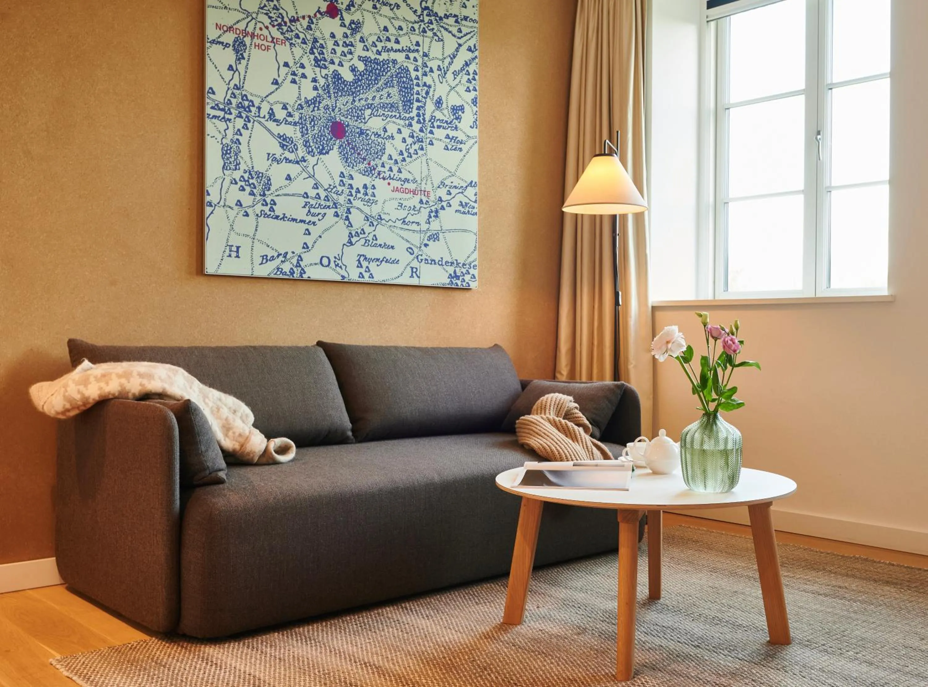 Seating area in Nordenholzer Hofhotel