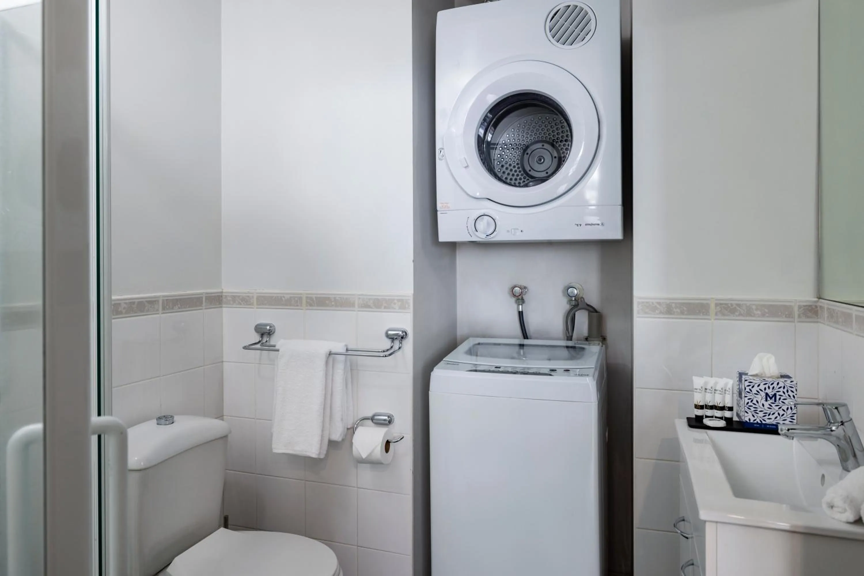 Bathroom in Quest on Eden Auckland CBD Apartment Hotel